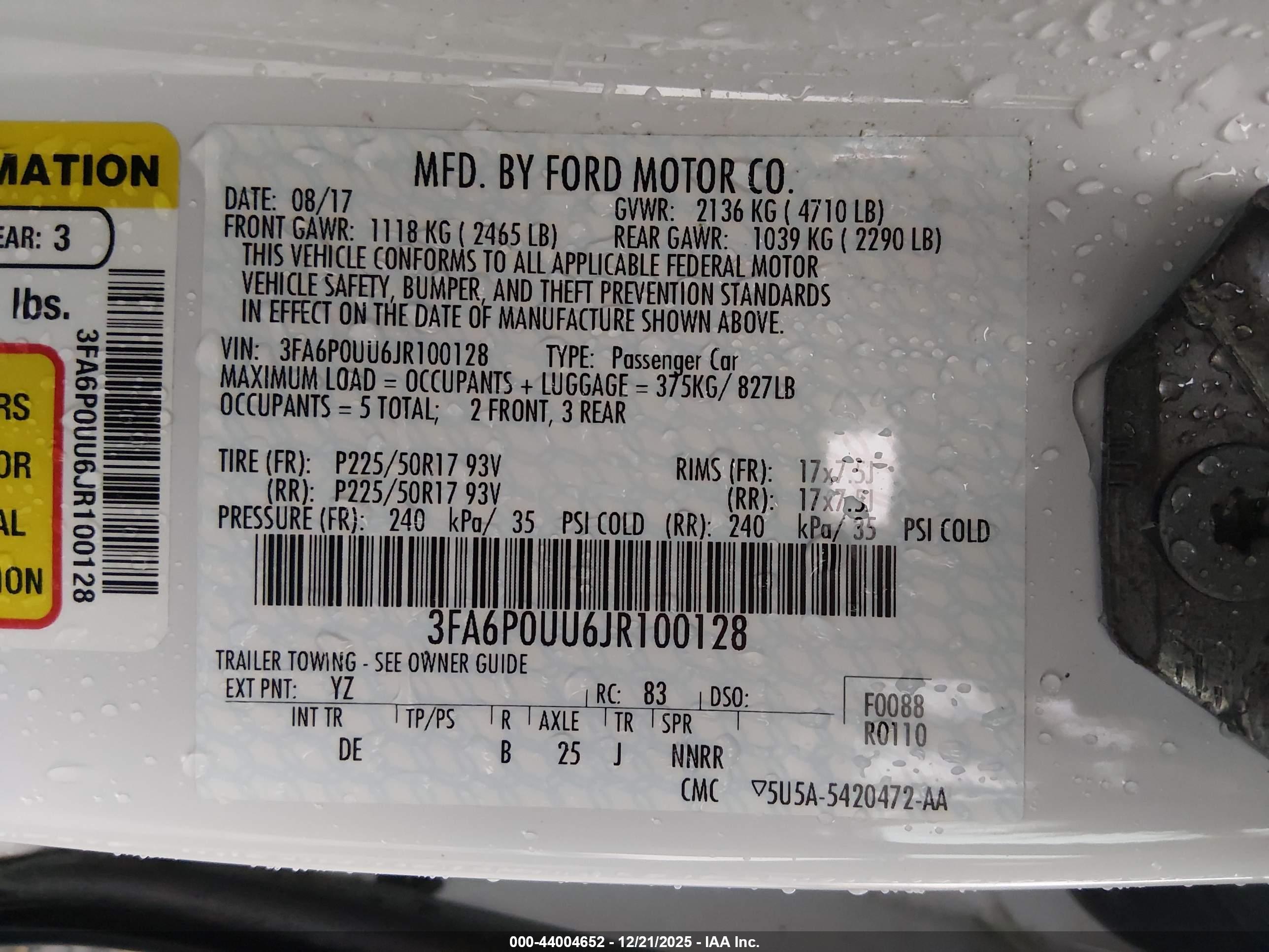 FORD FUSION image 9