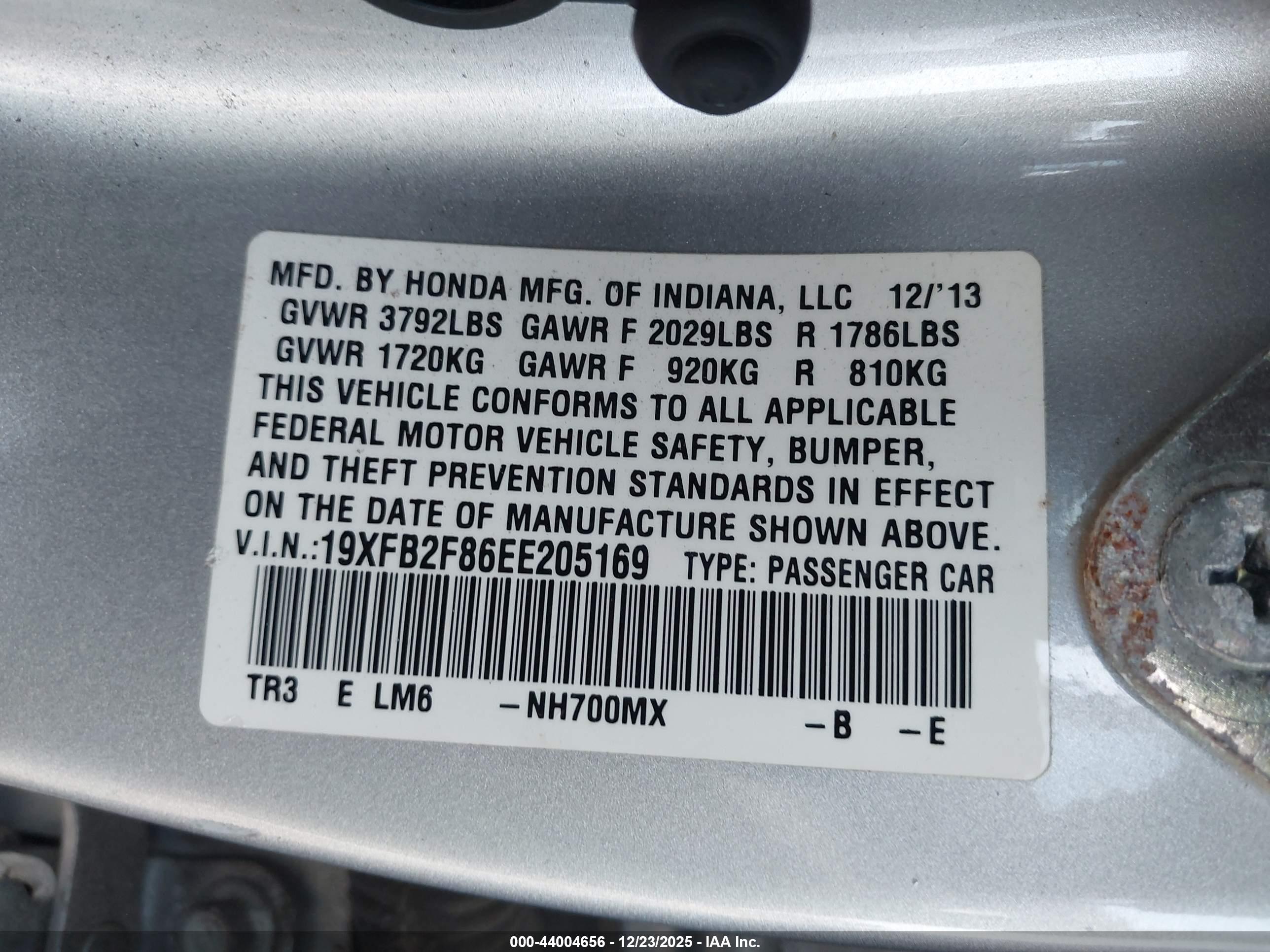 HONDA CIVIC image 9