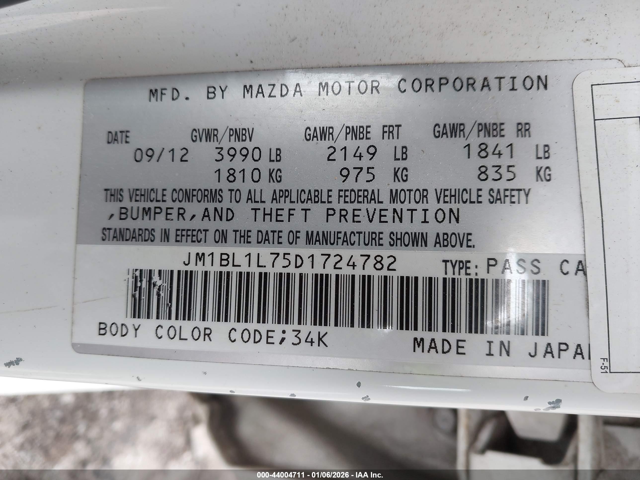 MAZDA MAZDA3 image 9