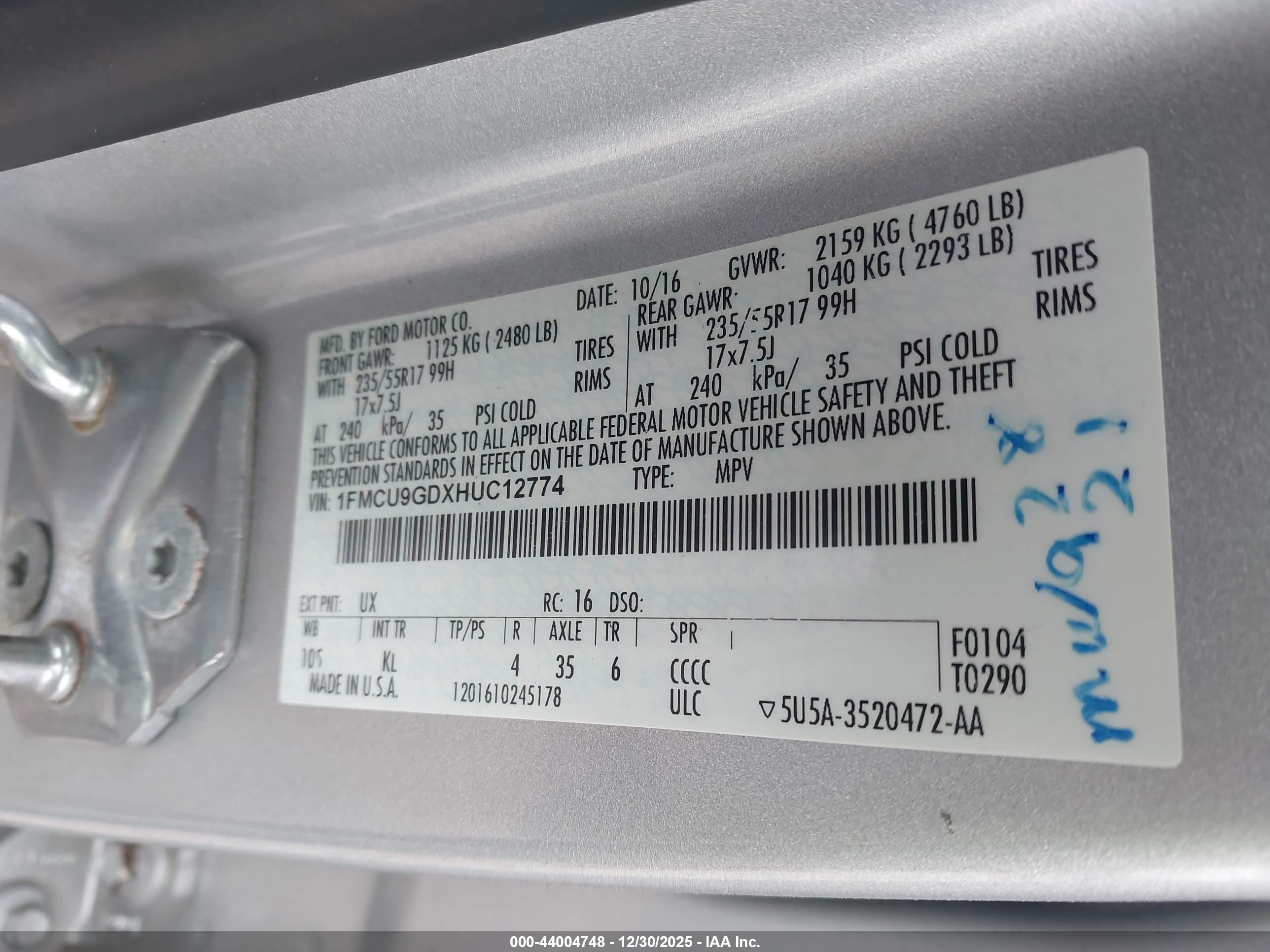 FORD ESCAPE image 9