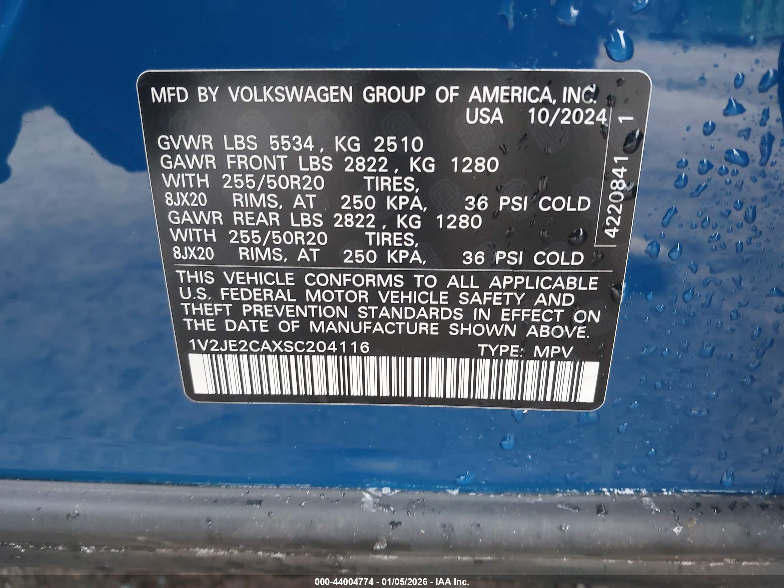 VOLKSWAGEN ATLAS image 9