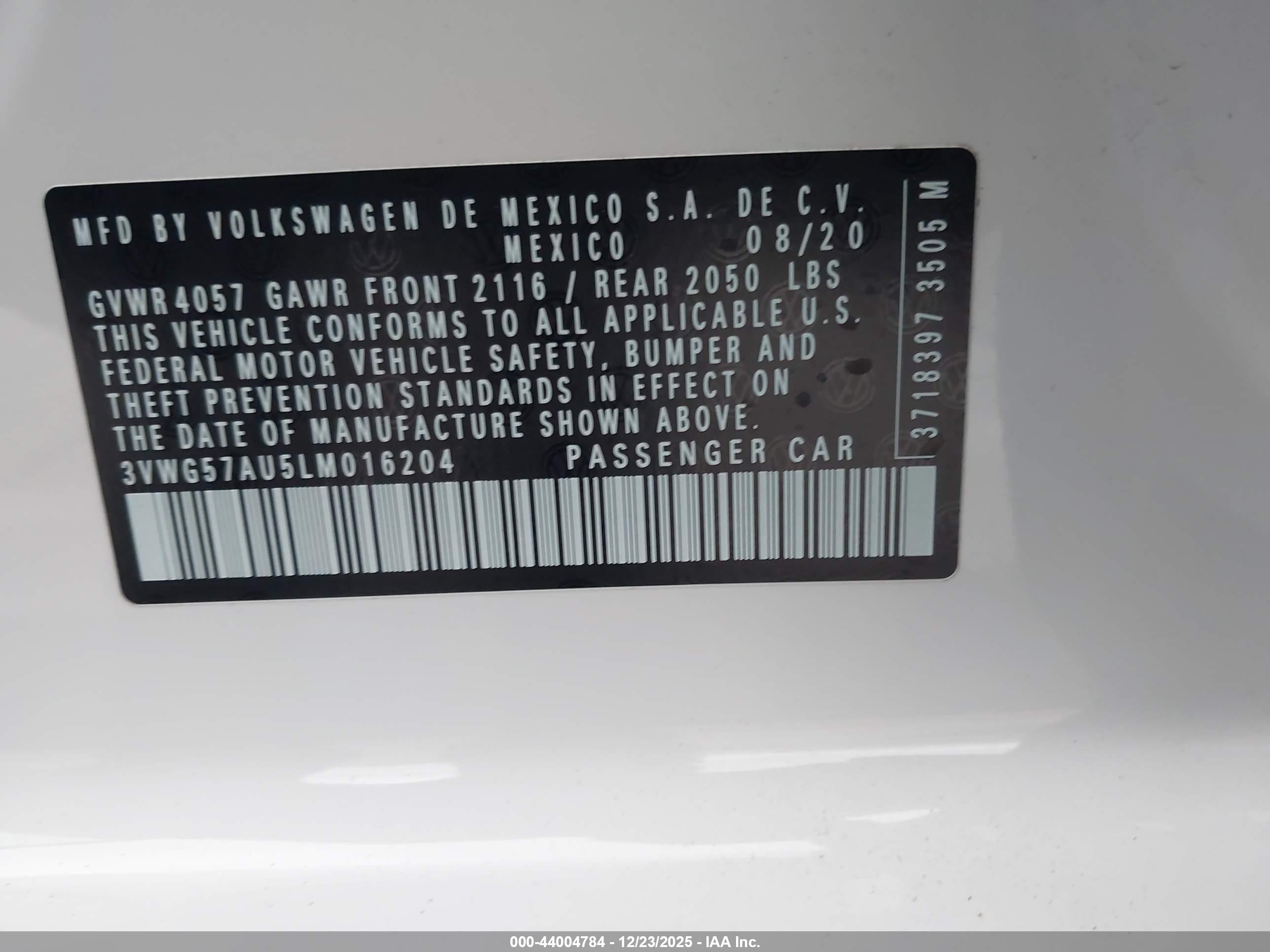 VOLKSWAGEN GOLF image 9