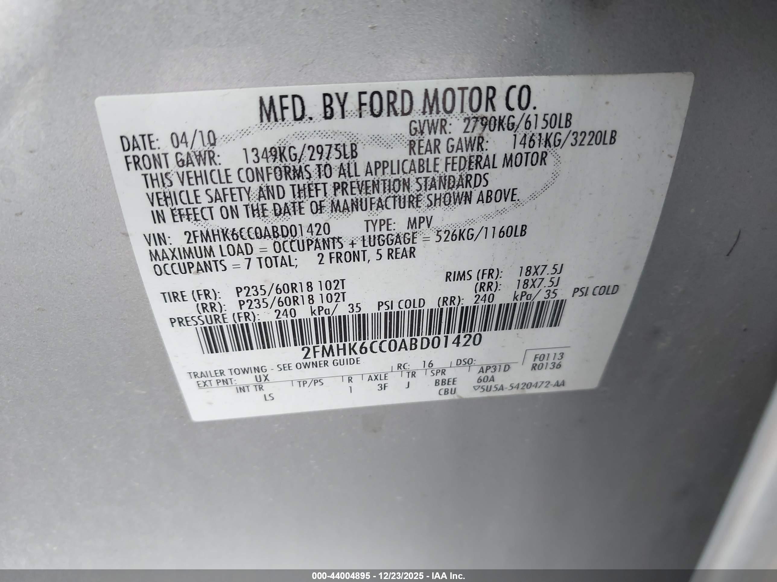 FORD FLEX image 9