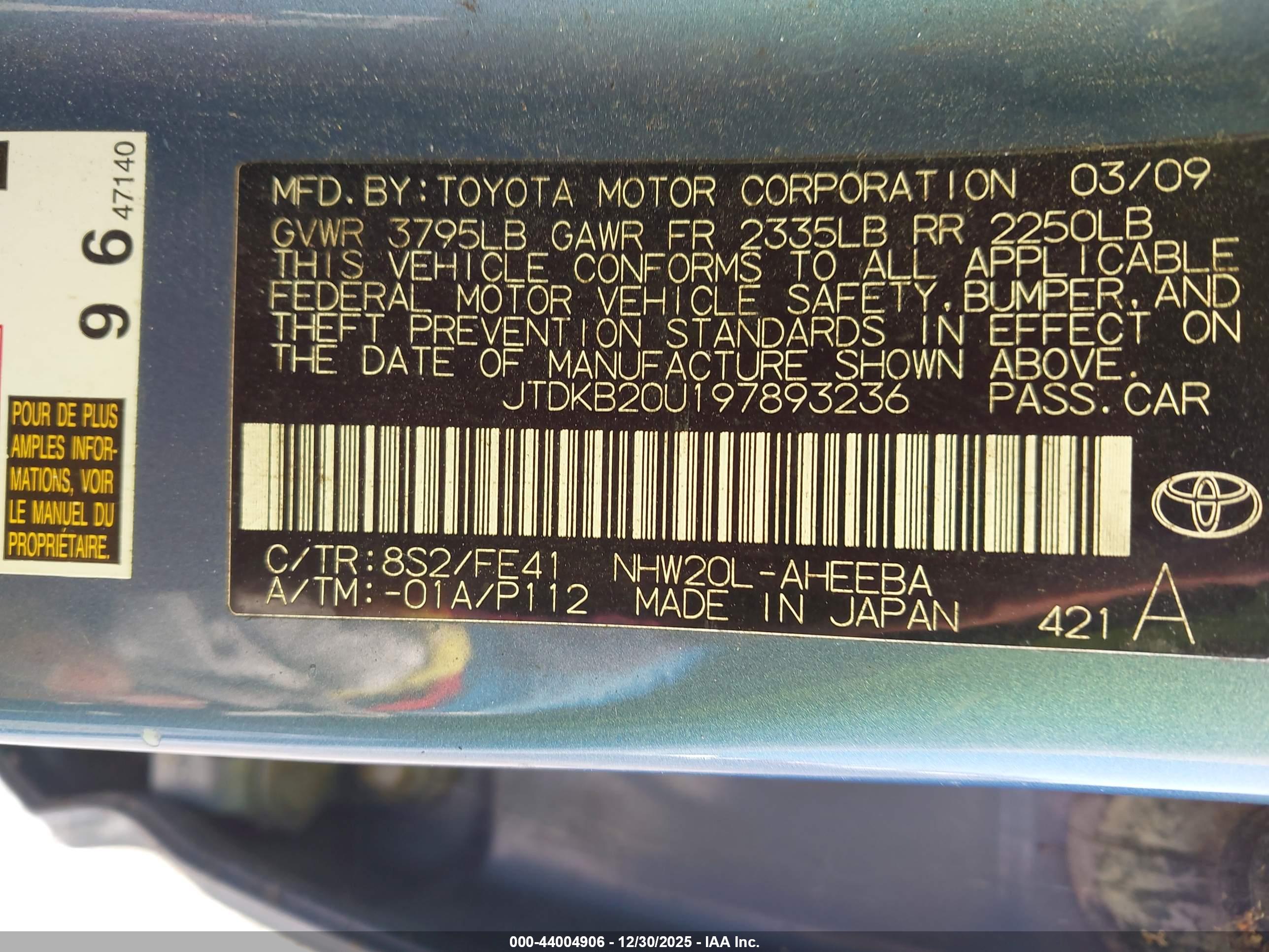 TOYOTA PRIUS image 9