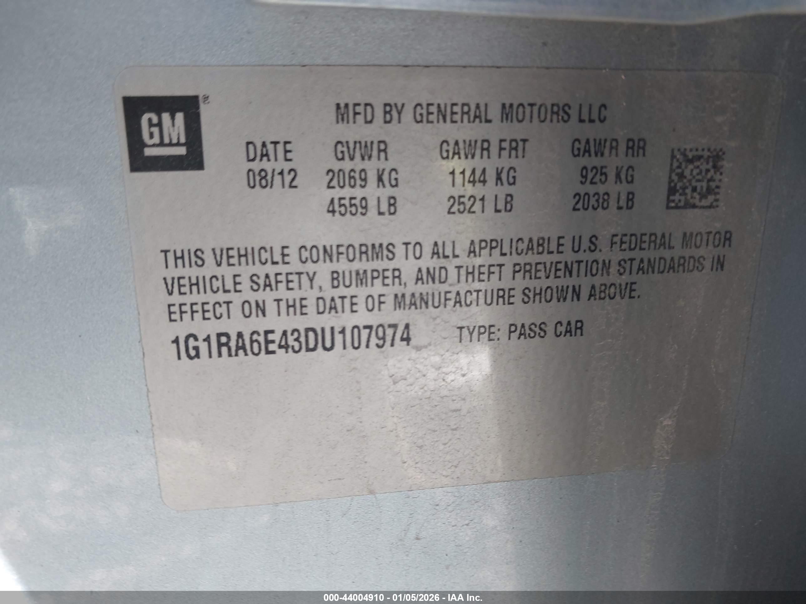 CHEVROLET VOLT image 9