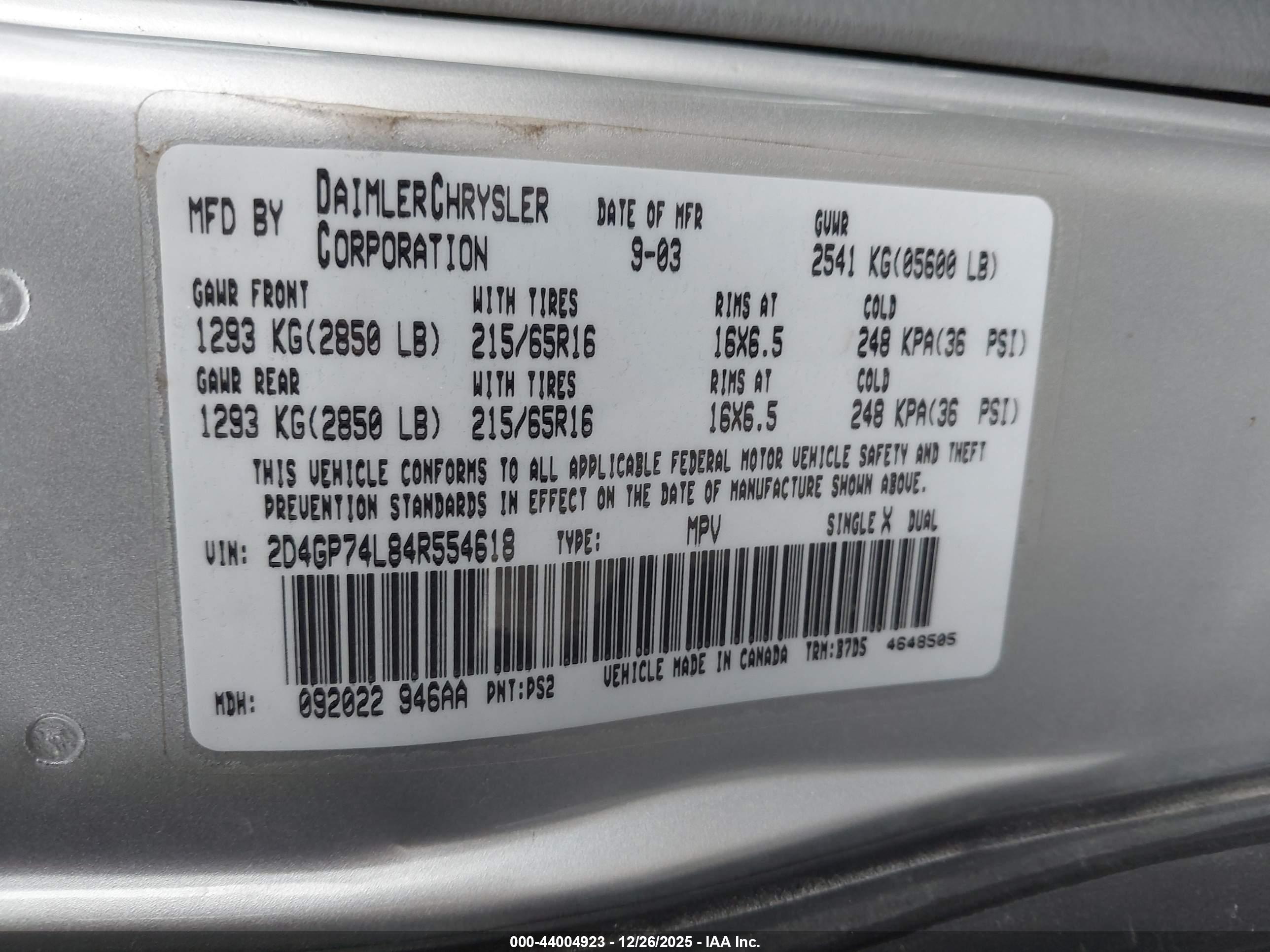 DODGE GRAND image 9