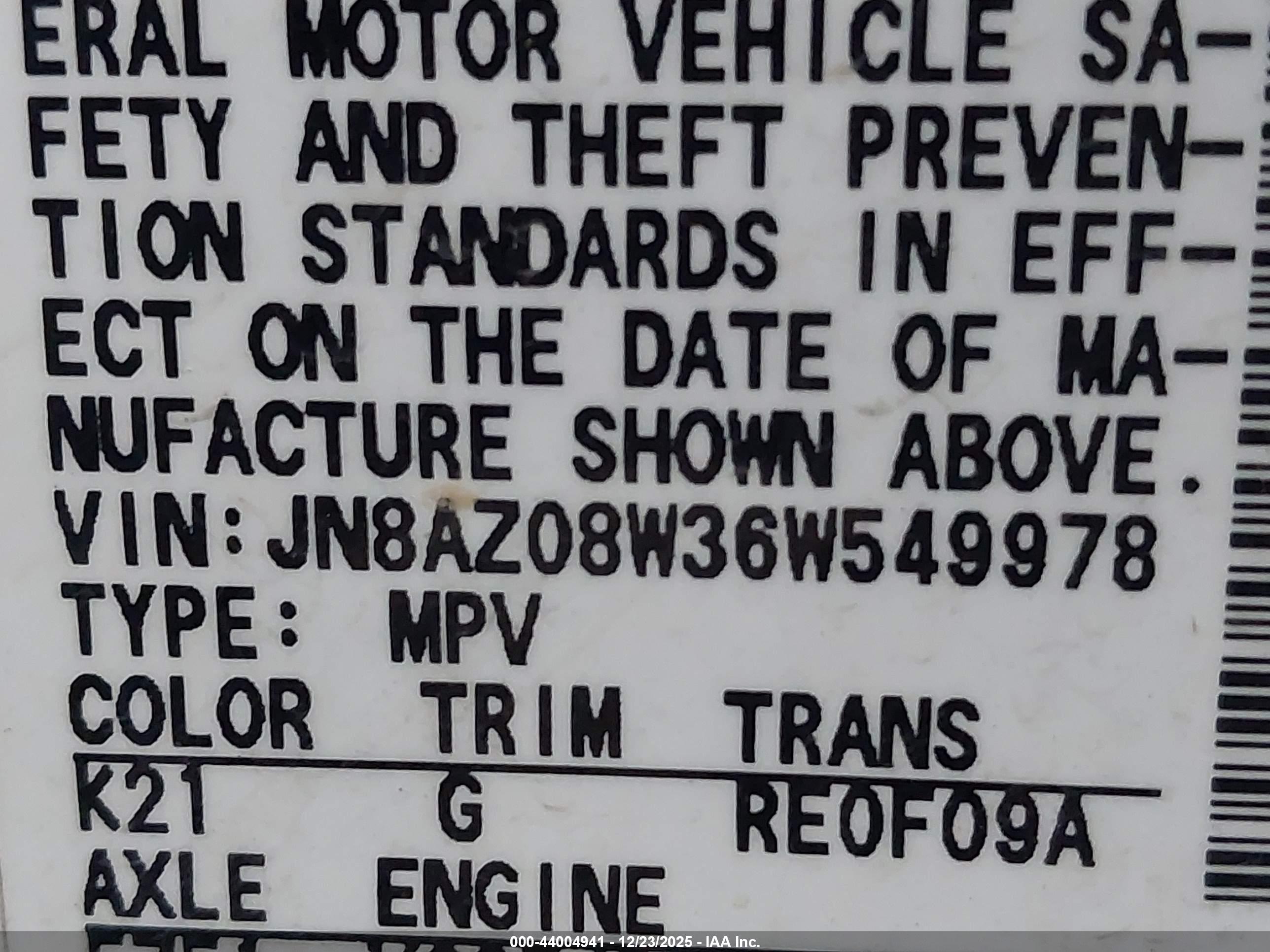NISSAN MURANO image 9