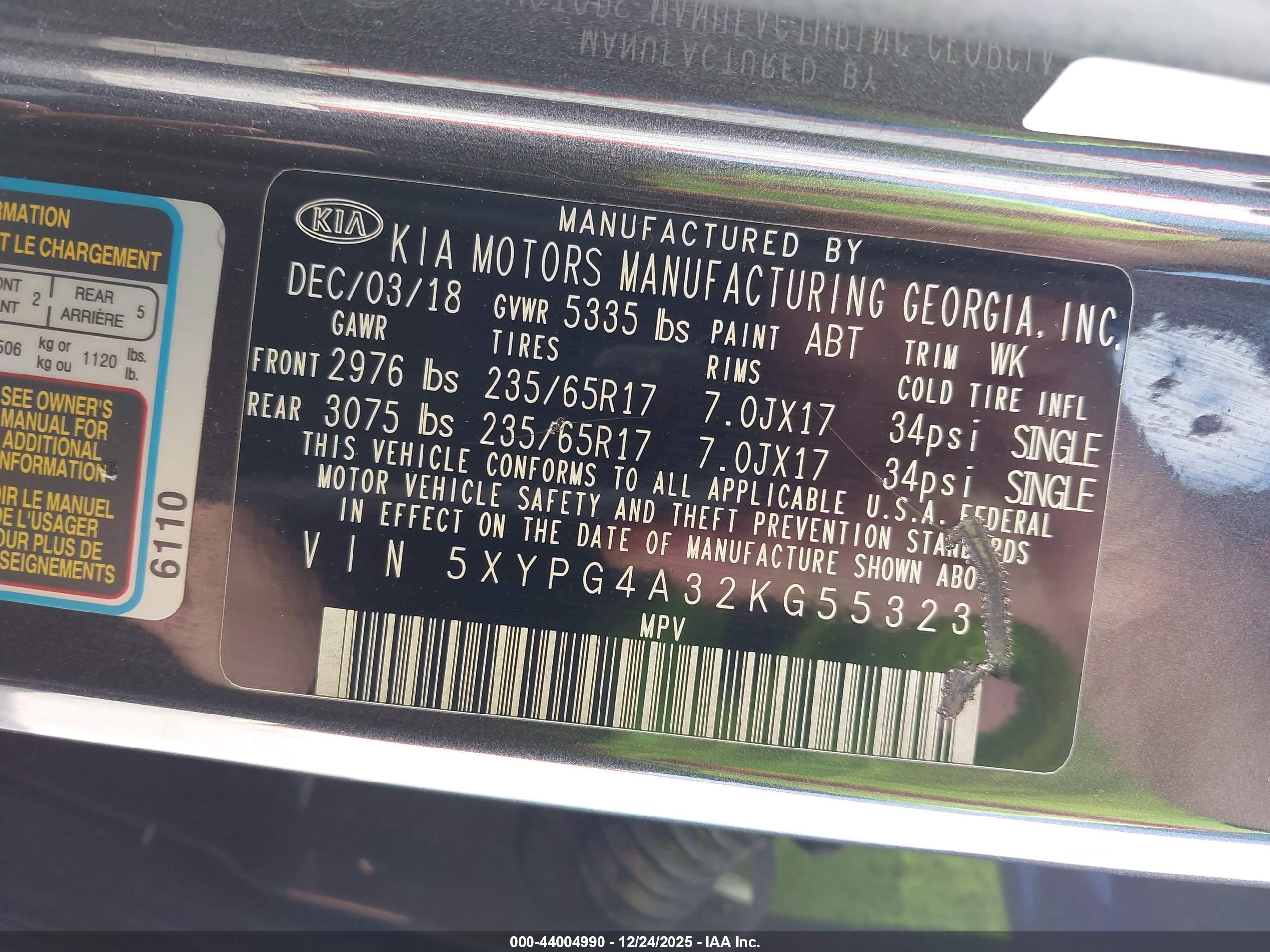 KIA SORENTO image 9