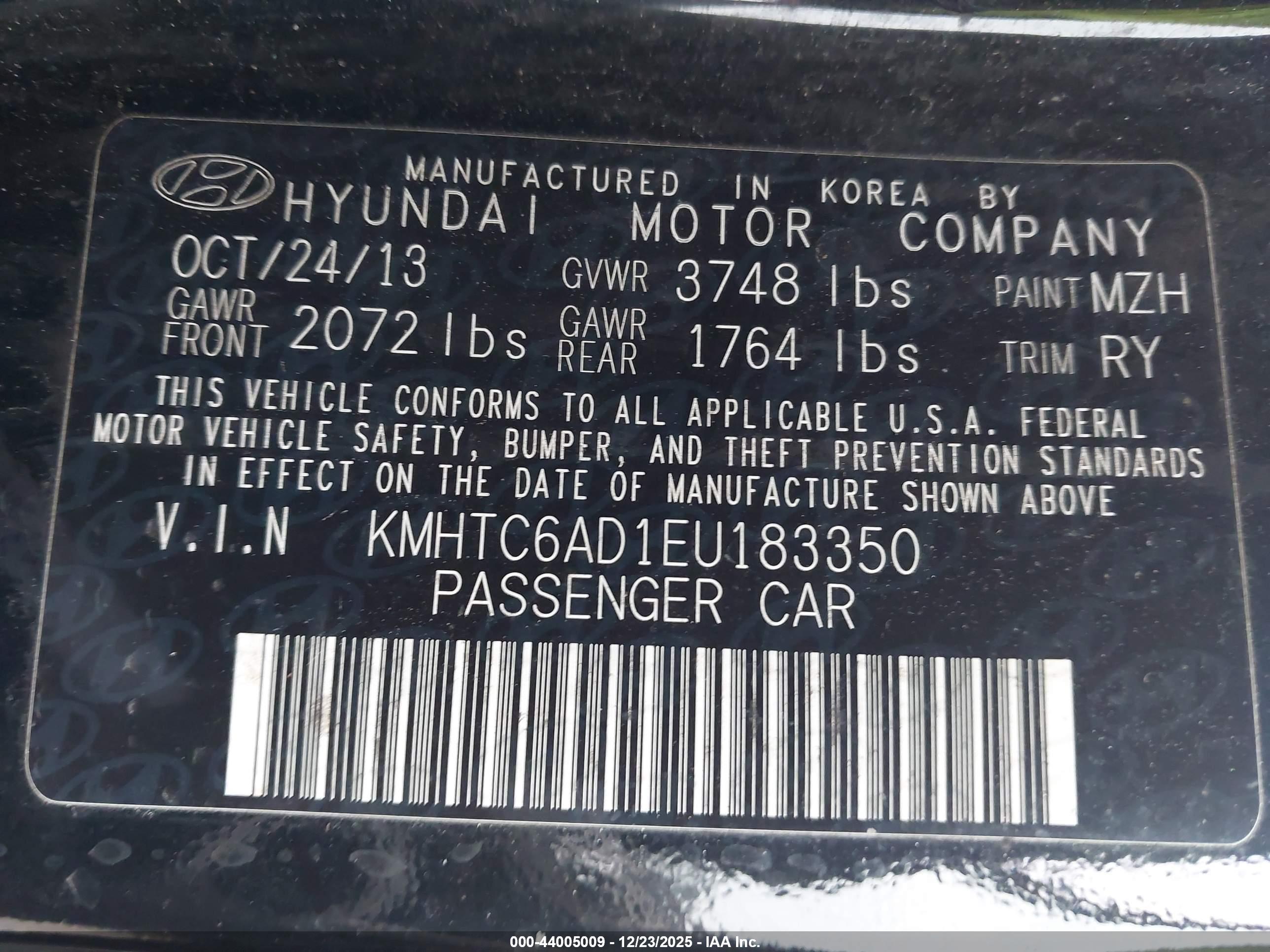 HYUNDAI VELOSTER image 9