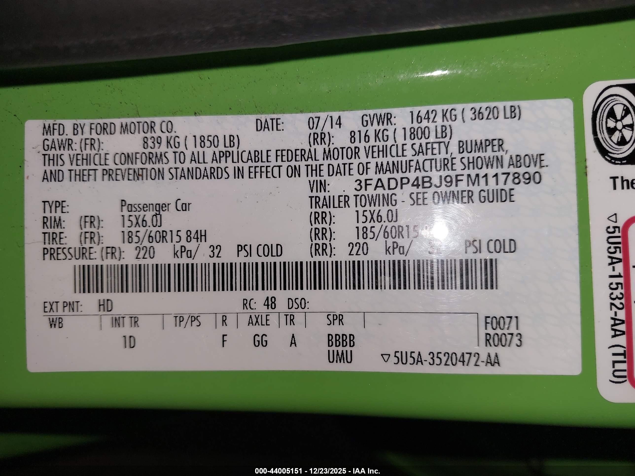 FORD FIESTA image 9