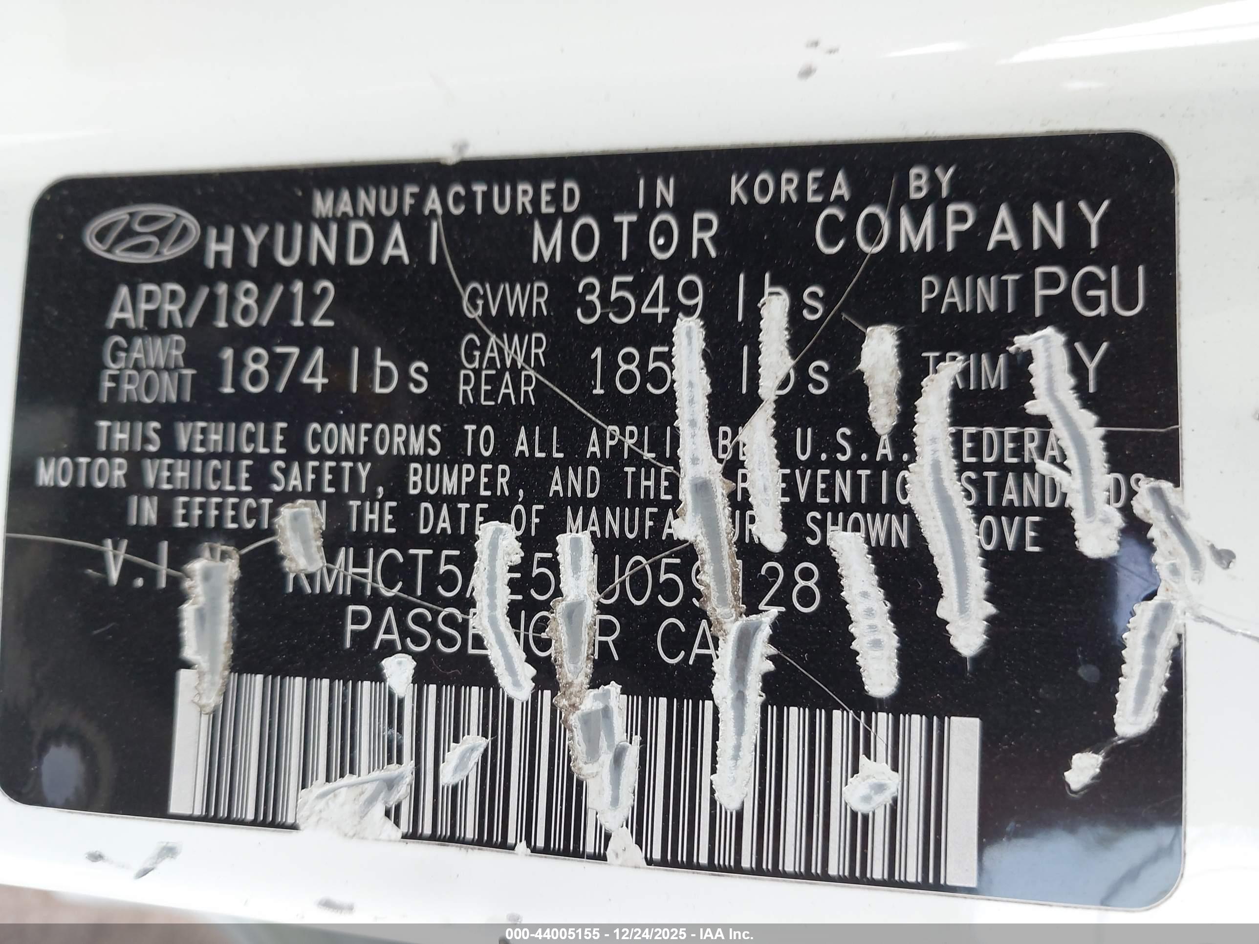 HYUNDAI ACCENT image 9