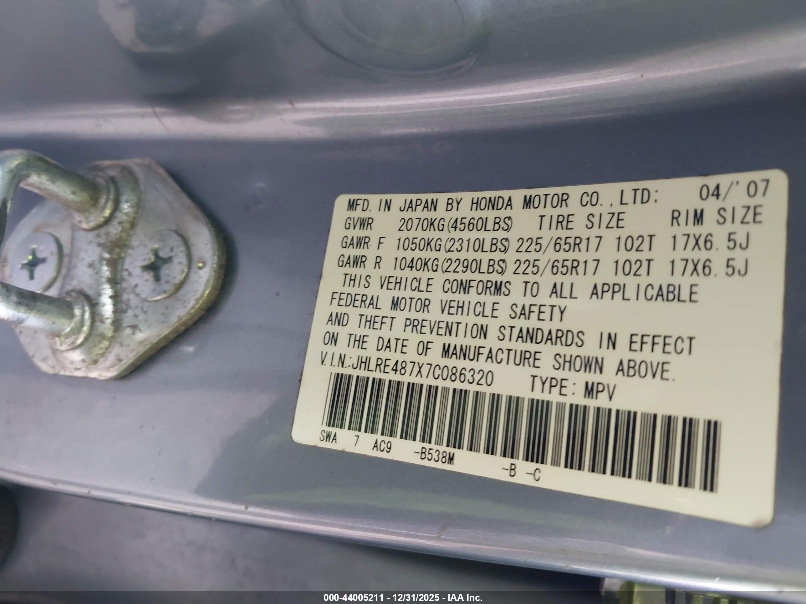HONDA CR-V image 9