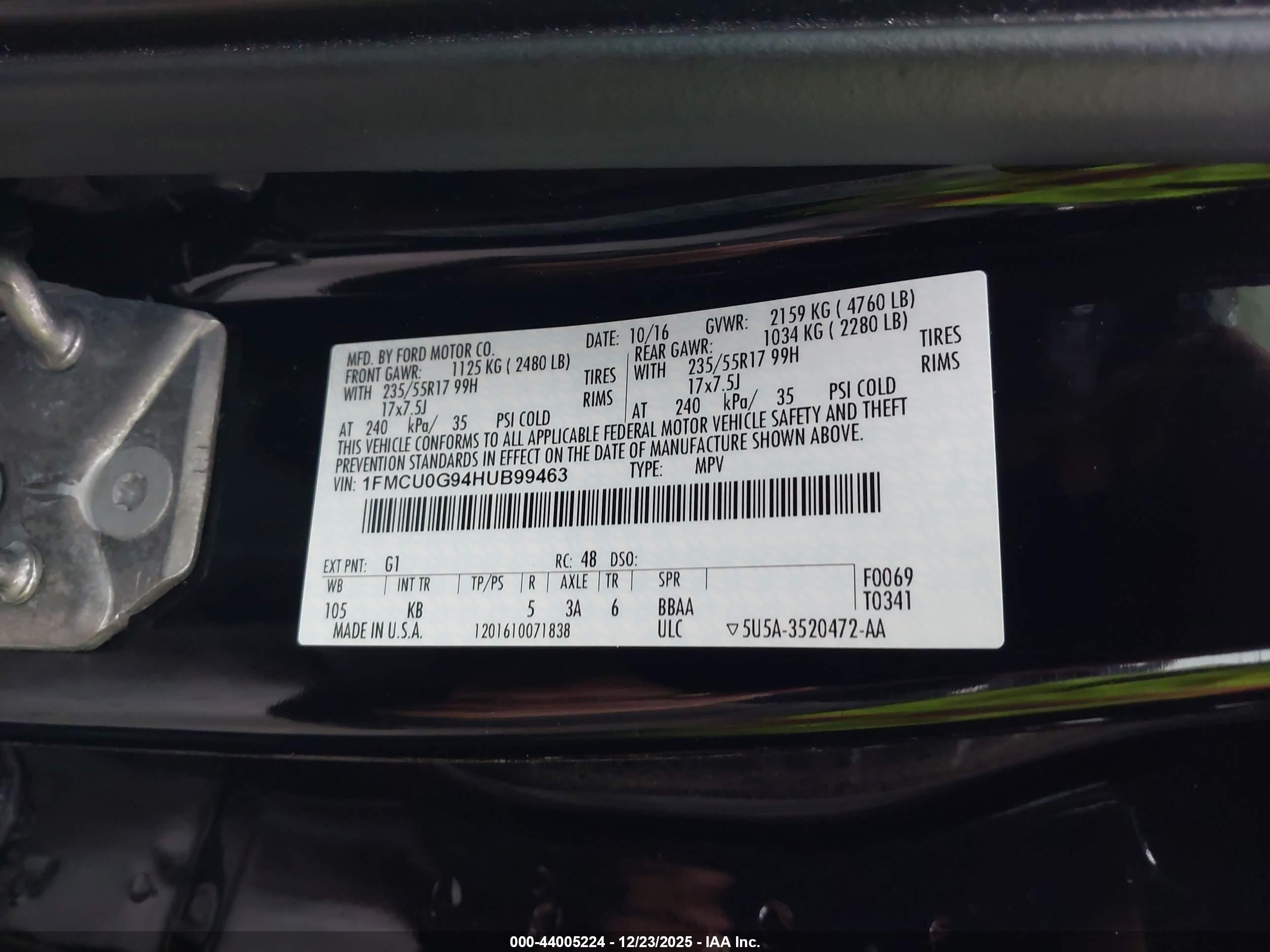 FORD ESCAPE image 9