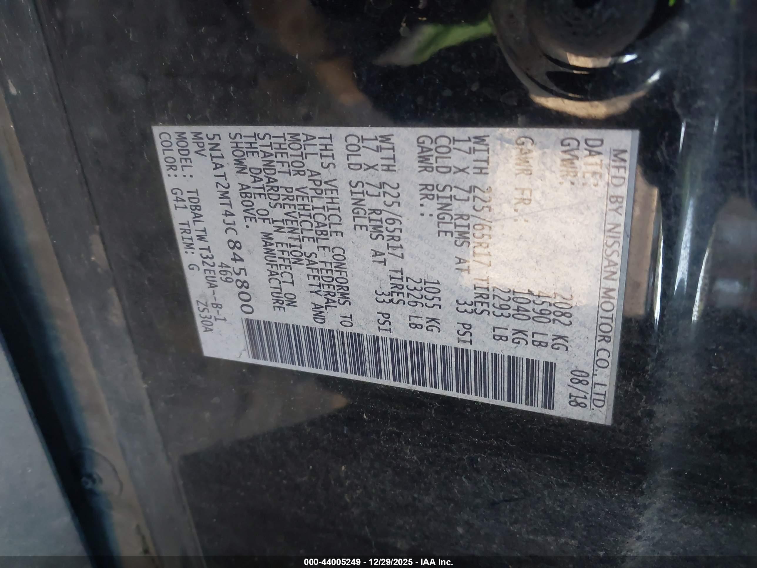 NISSAN ROGUE image 9
