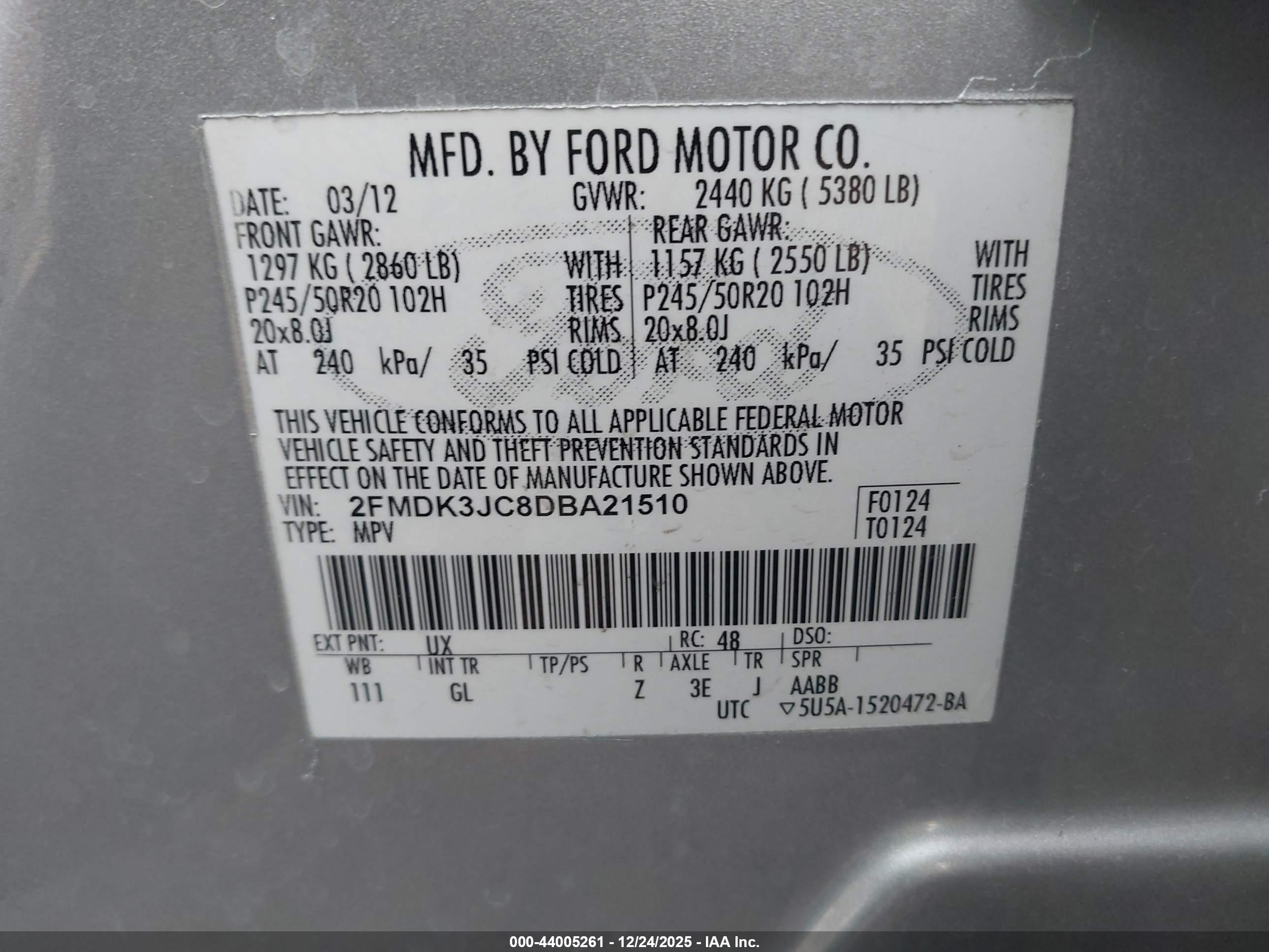 FORD EDGE image 9