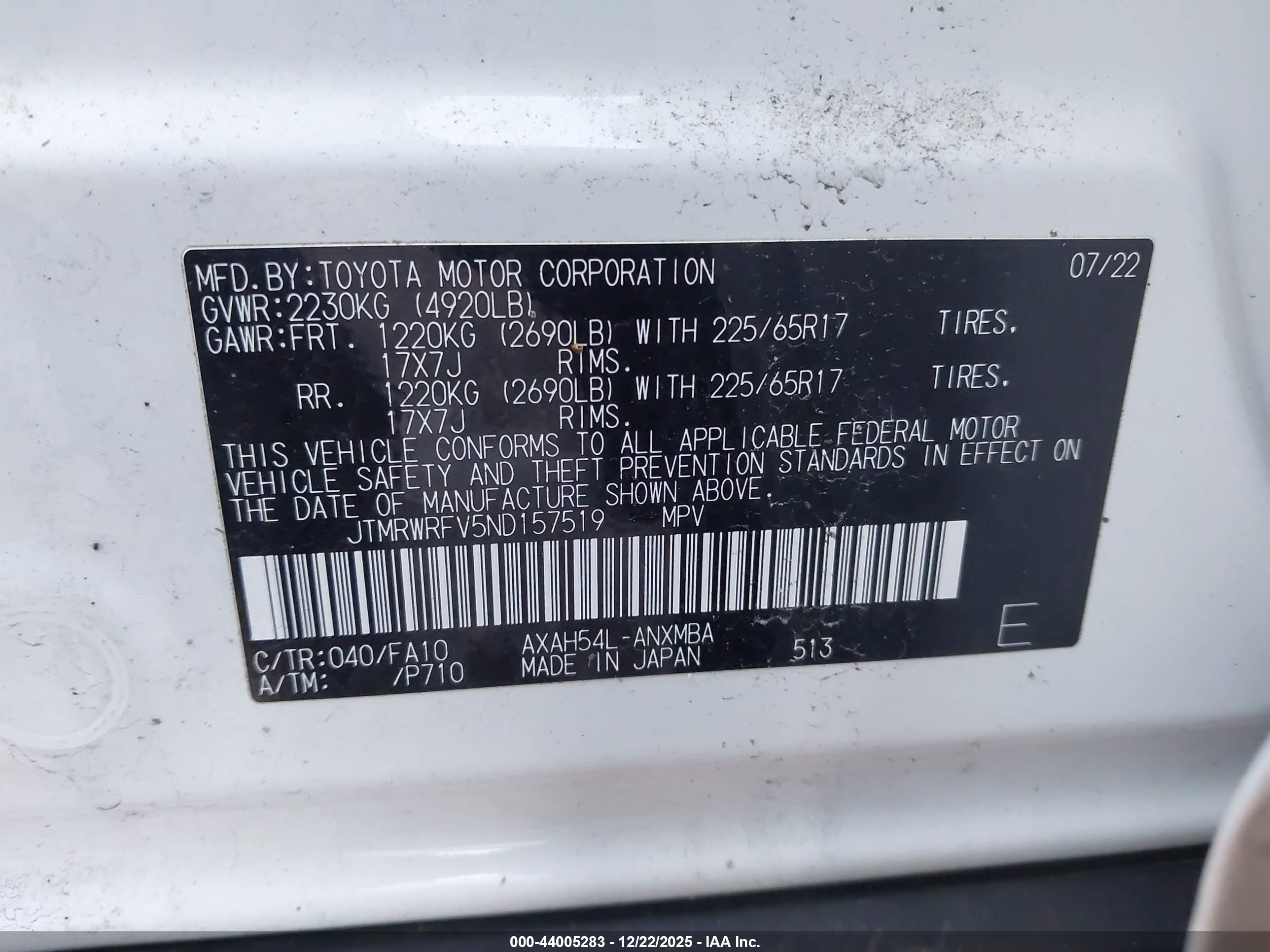 TOYOTA RAV4 image 9