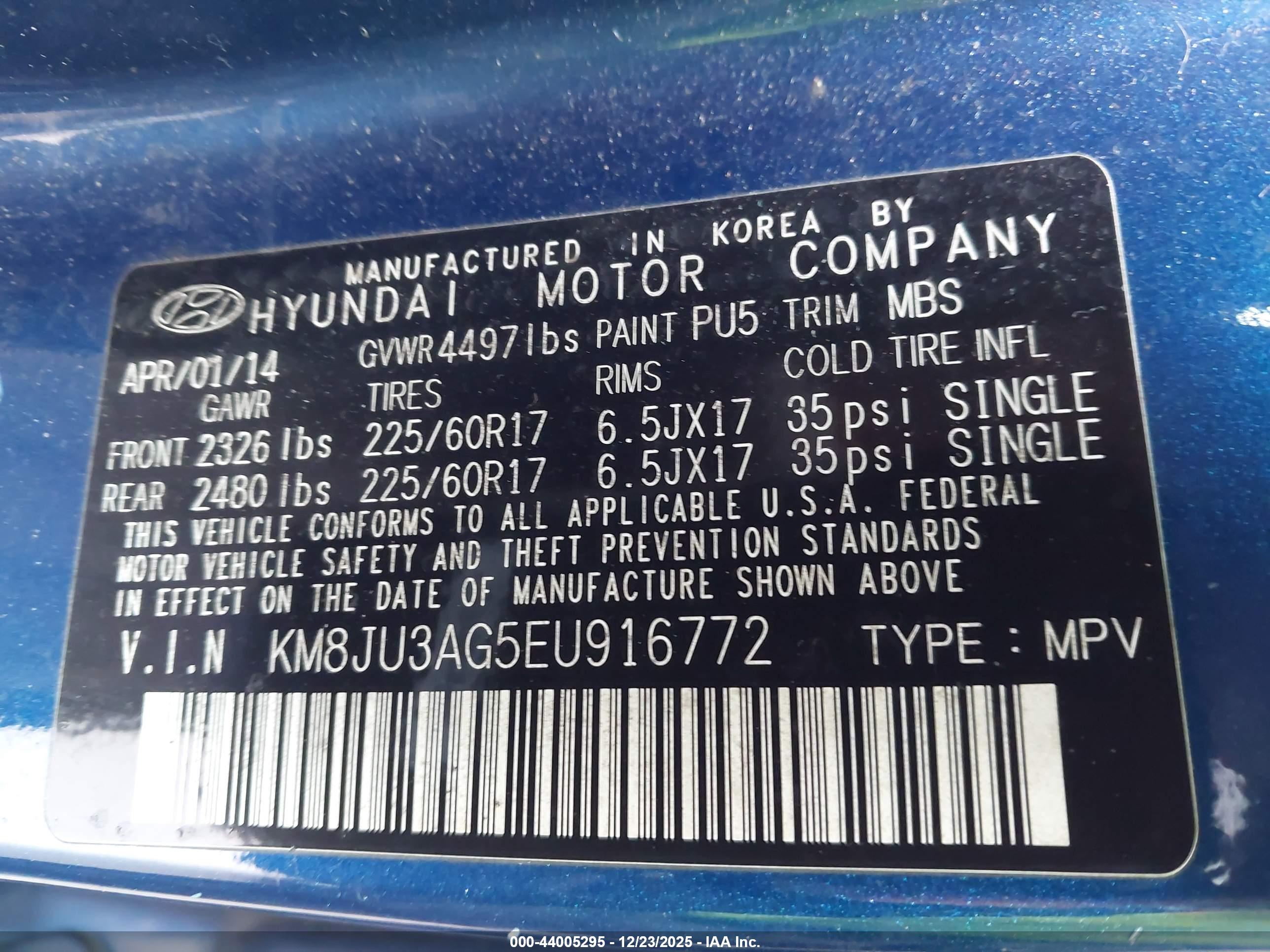 HYUNDAI TUCSON image 9