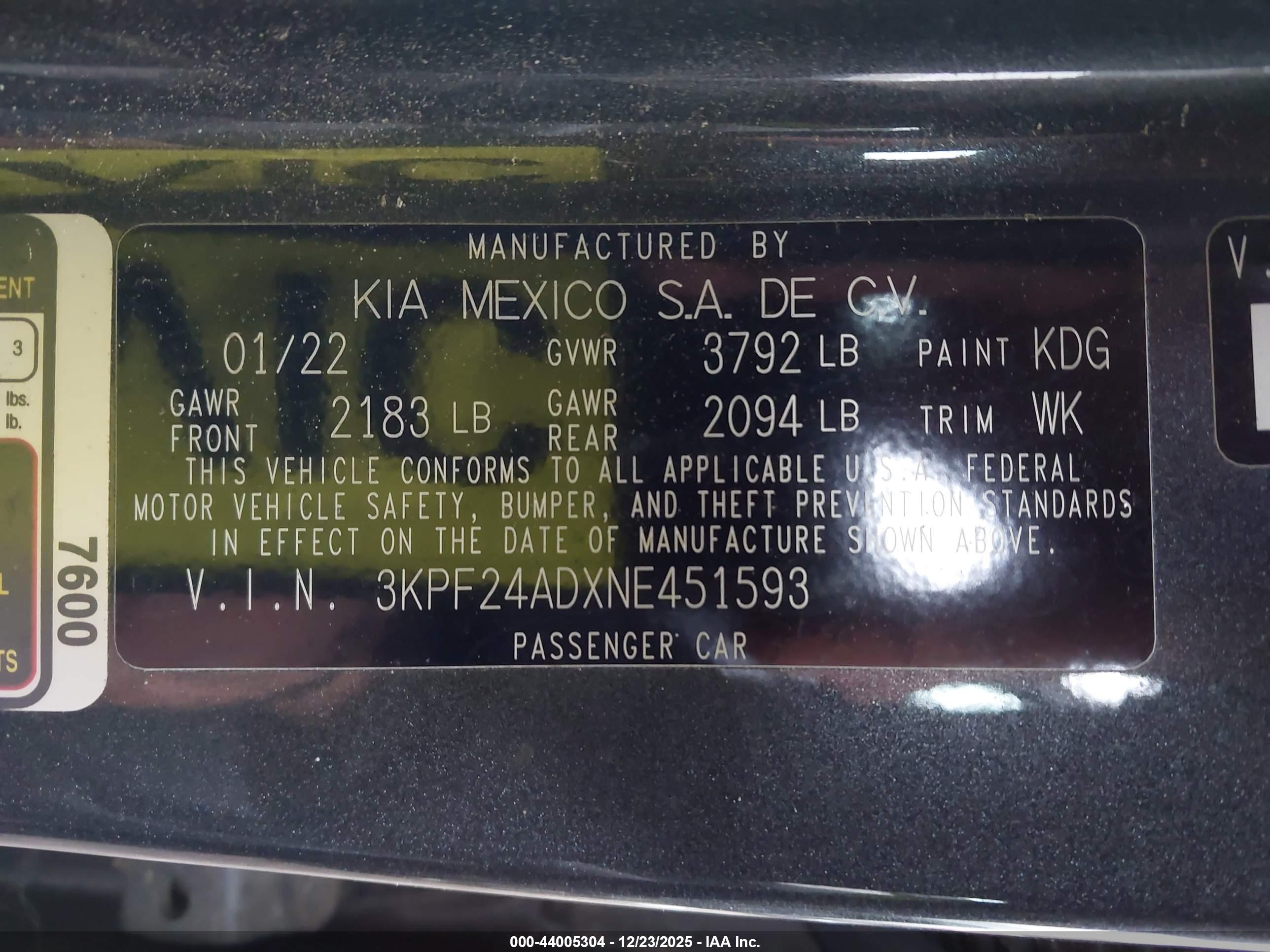 KIA FORTE image 9