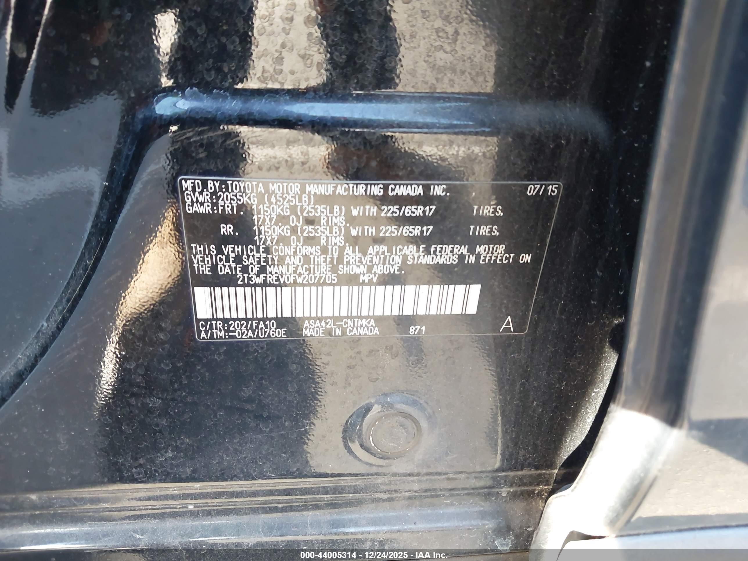 TOYOTA RAV4 image 9