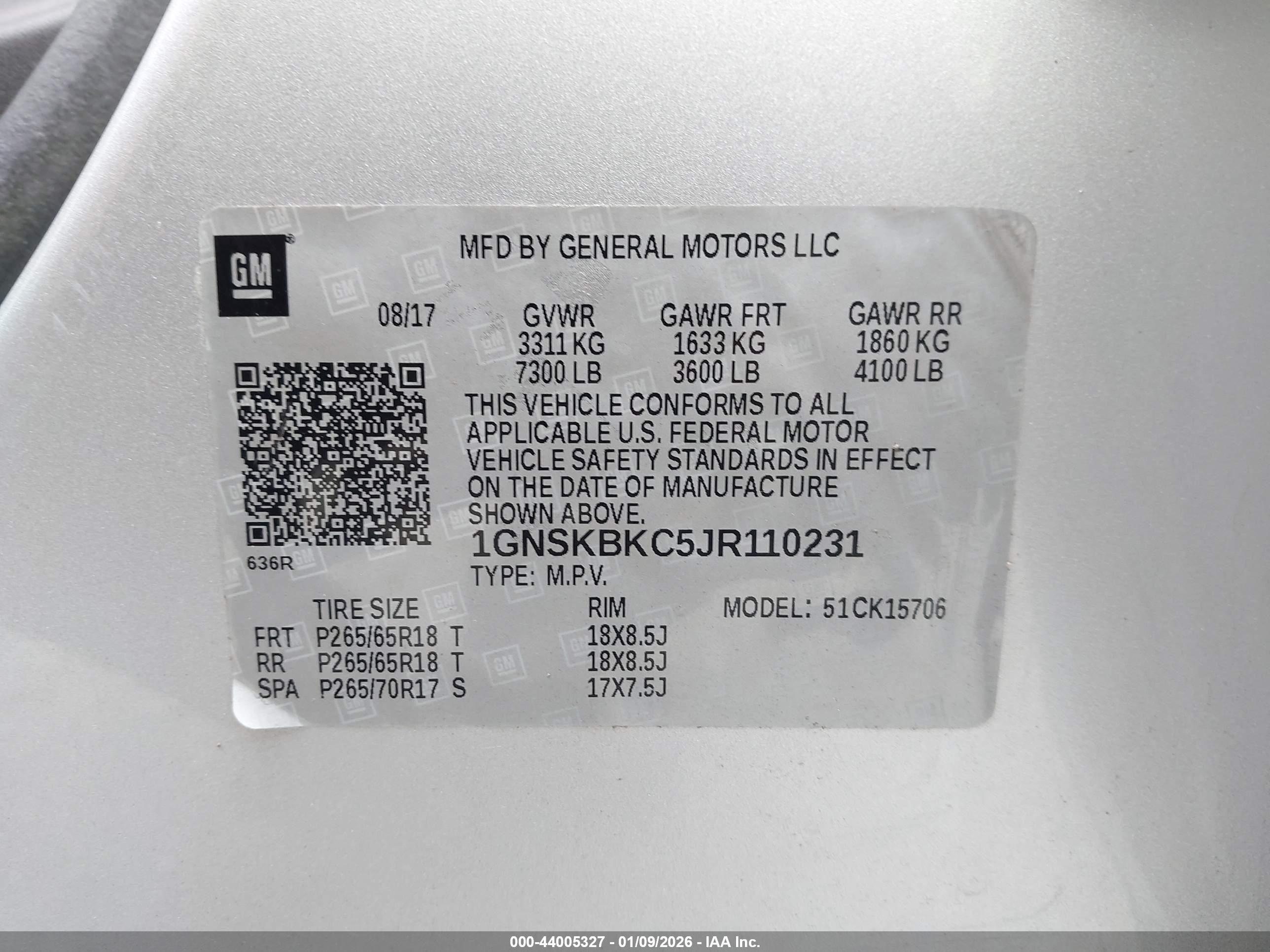 CHEVROLET TAHOE image 9