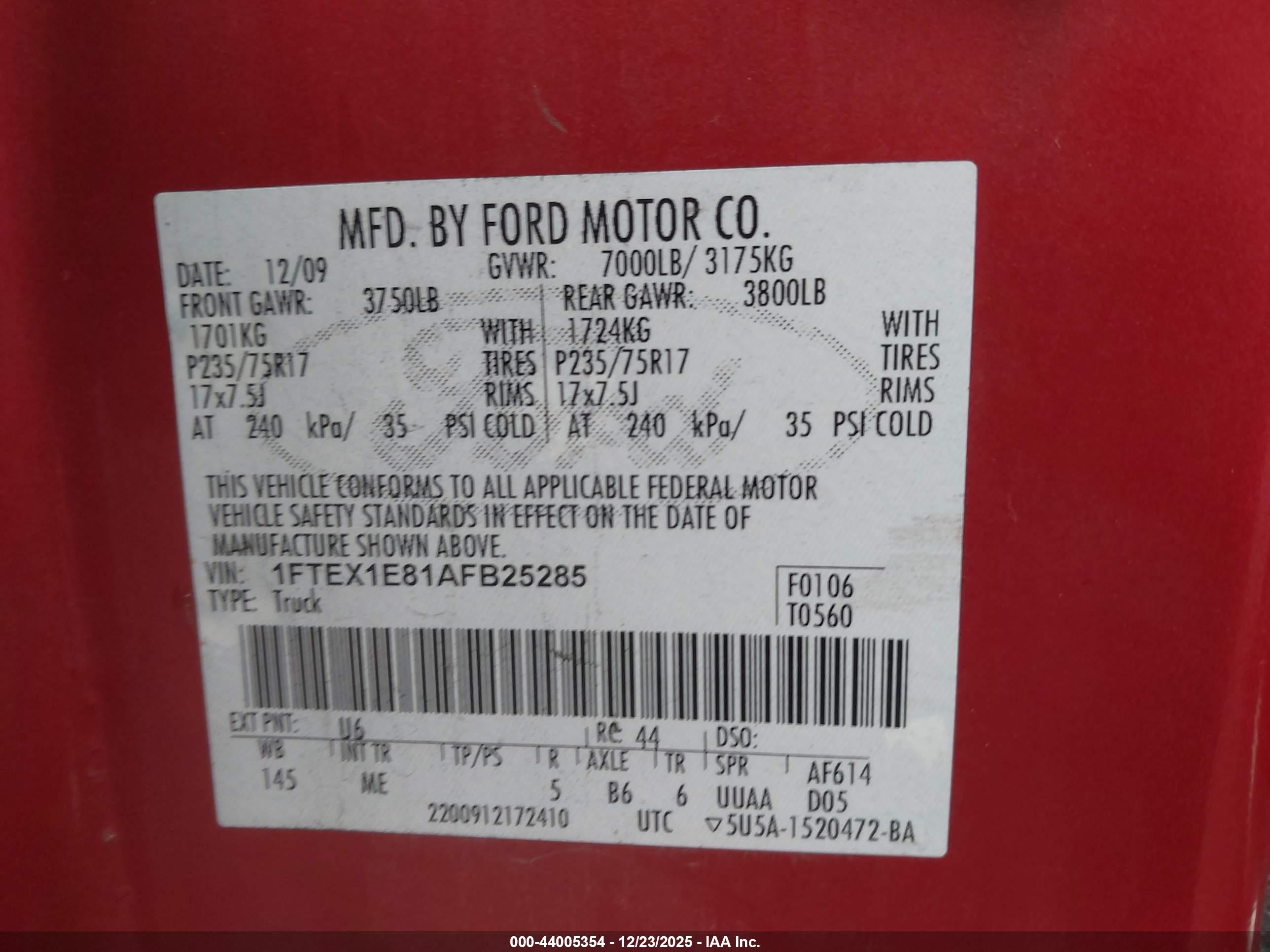 FORD F-150 image 9