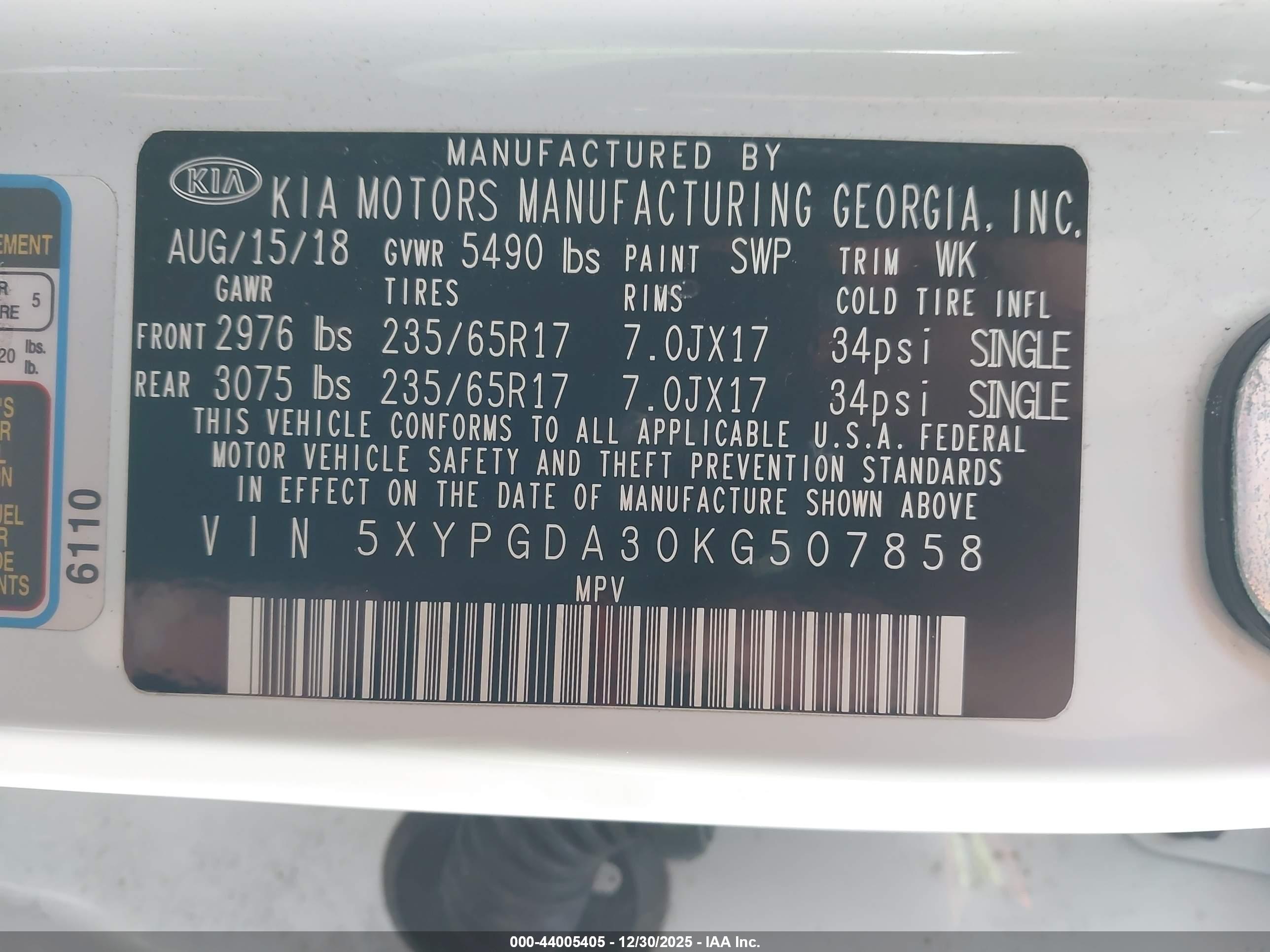 KIA SORENTO image 9