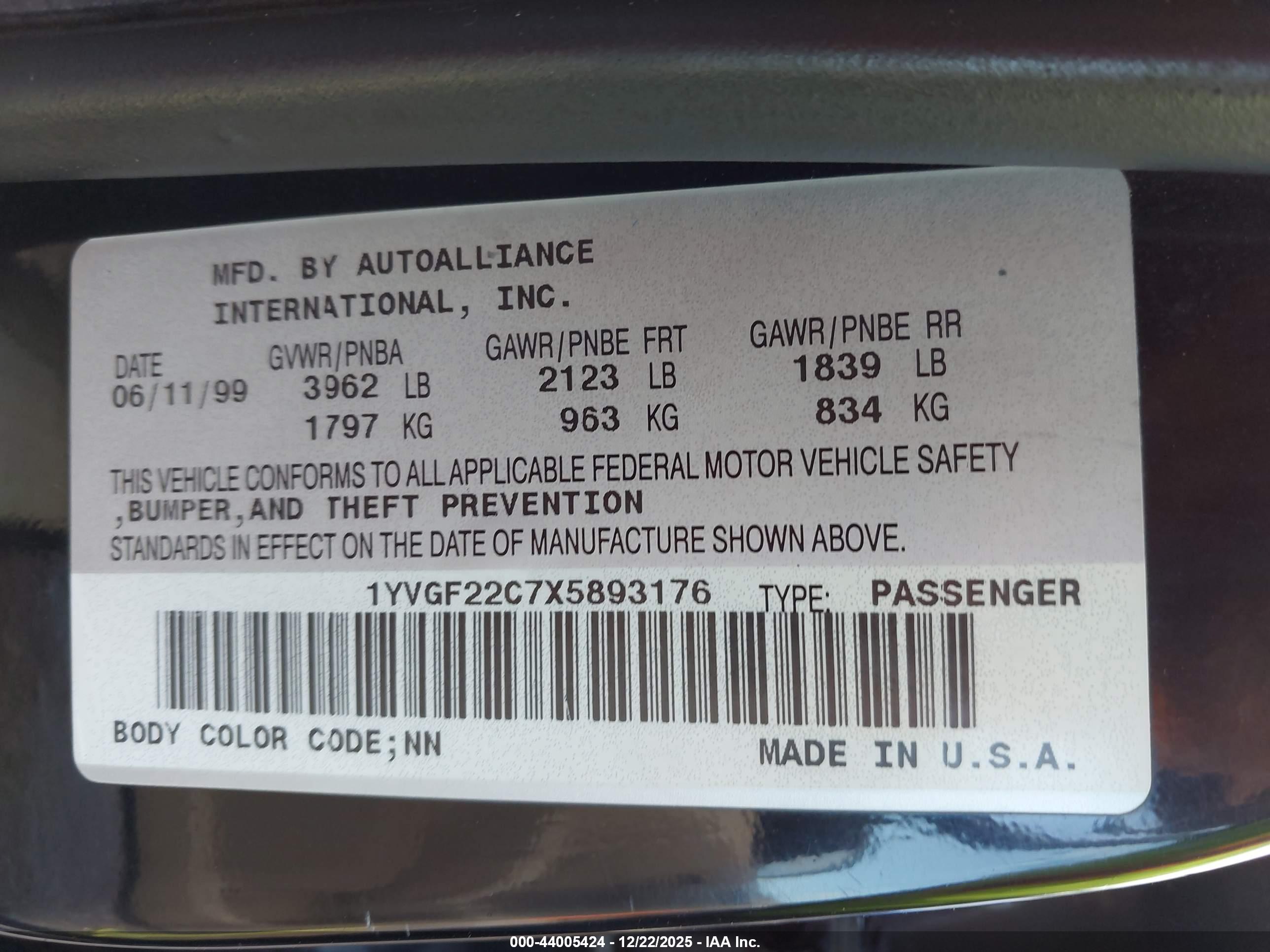 MAZDA 626 image 9