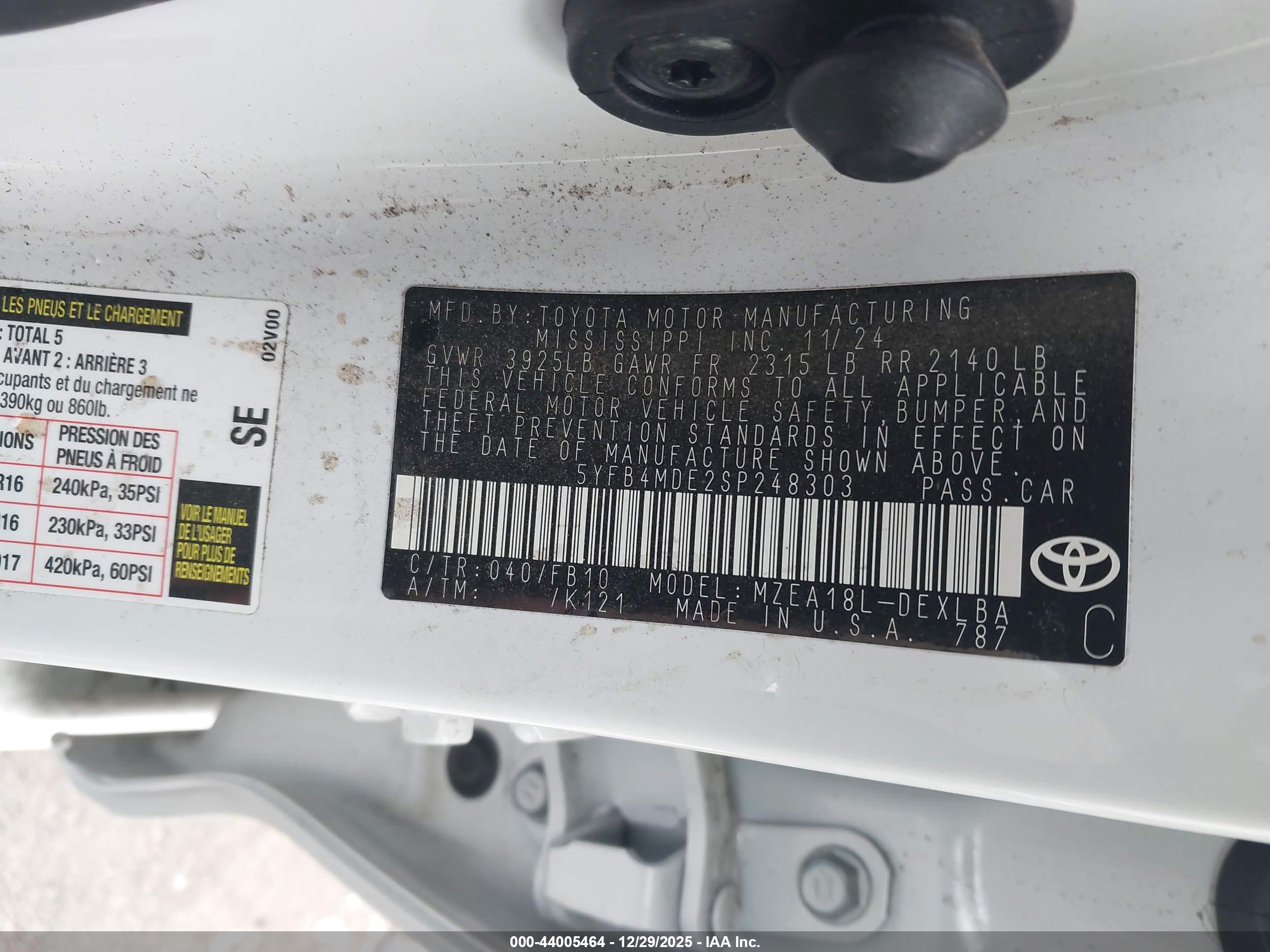 TOYOTA COROLLA image 9