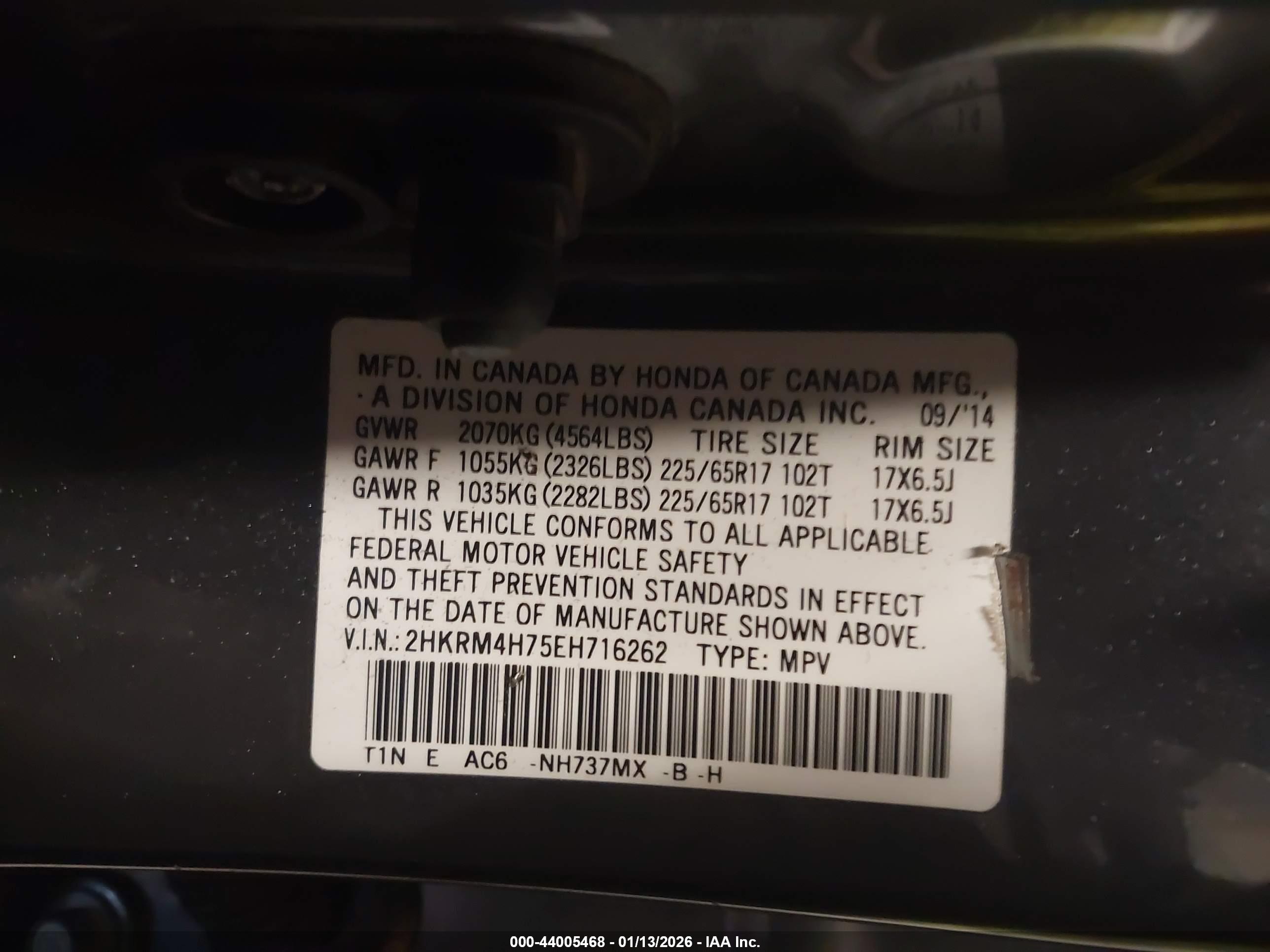 HONDA CR-V image 9