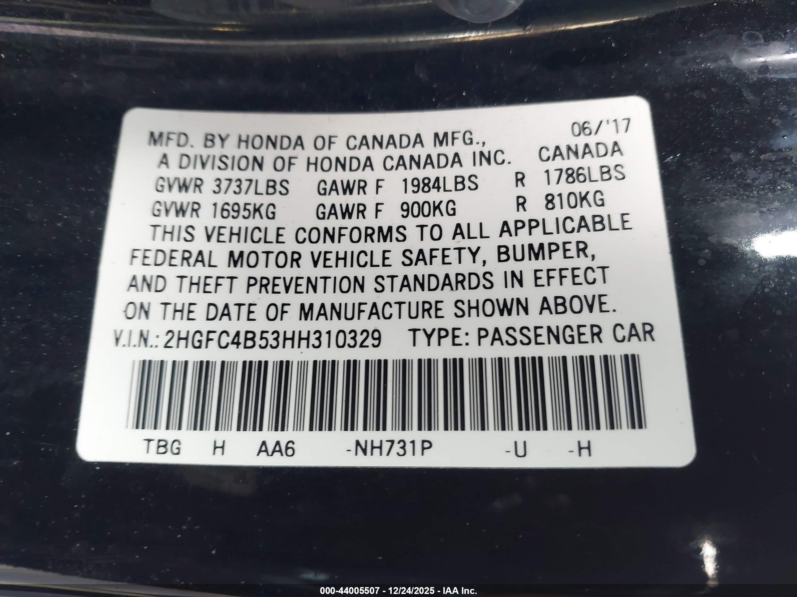 HONDA CIVIC image 9