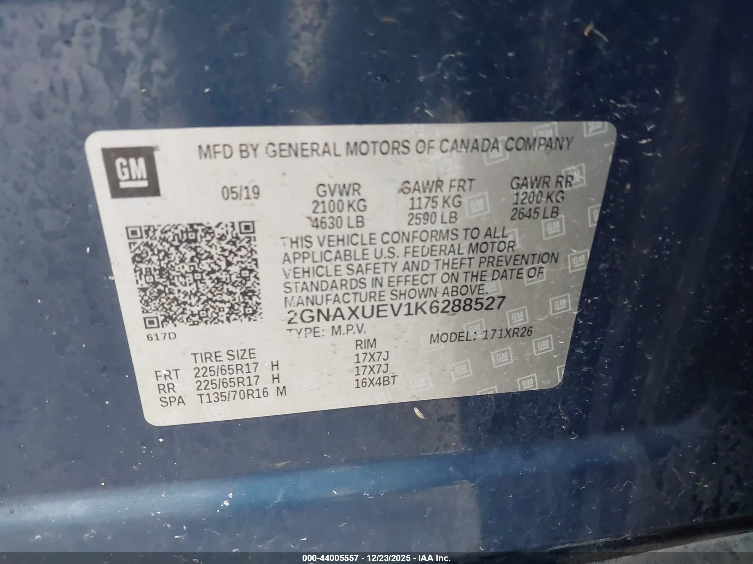CHEVROLET EQUINOX image 9