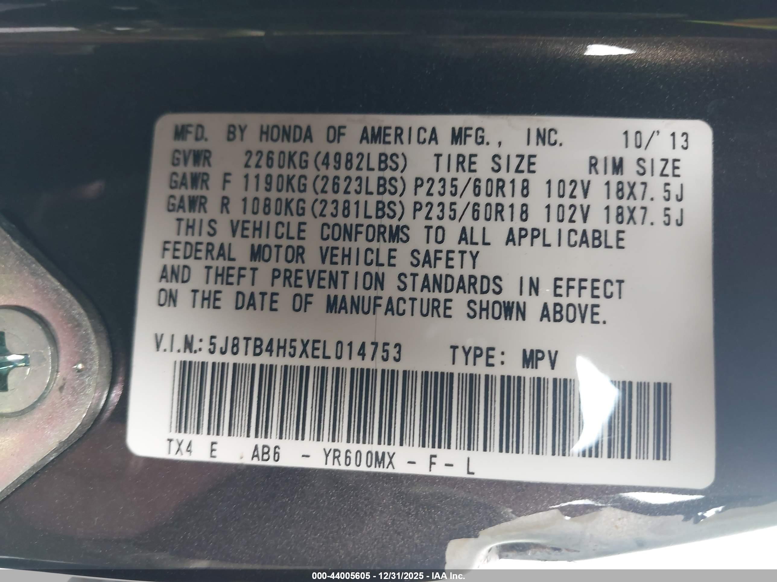 ACURA RDX image 9