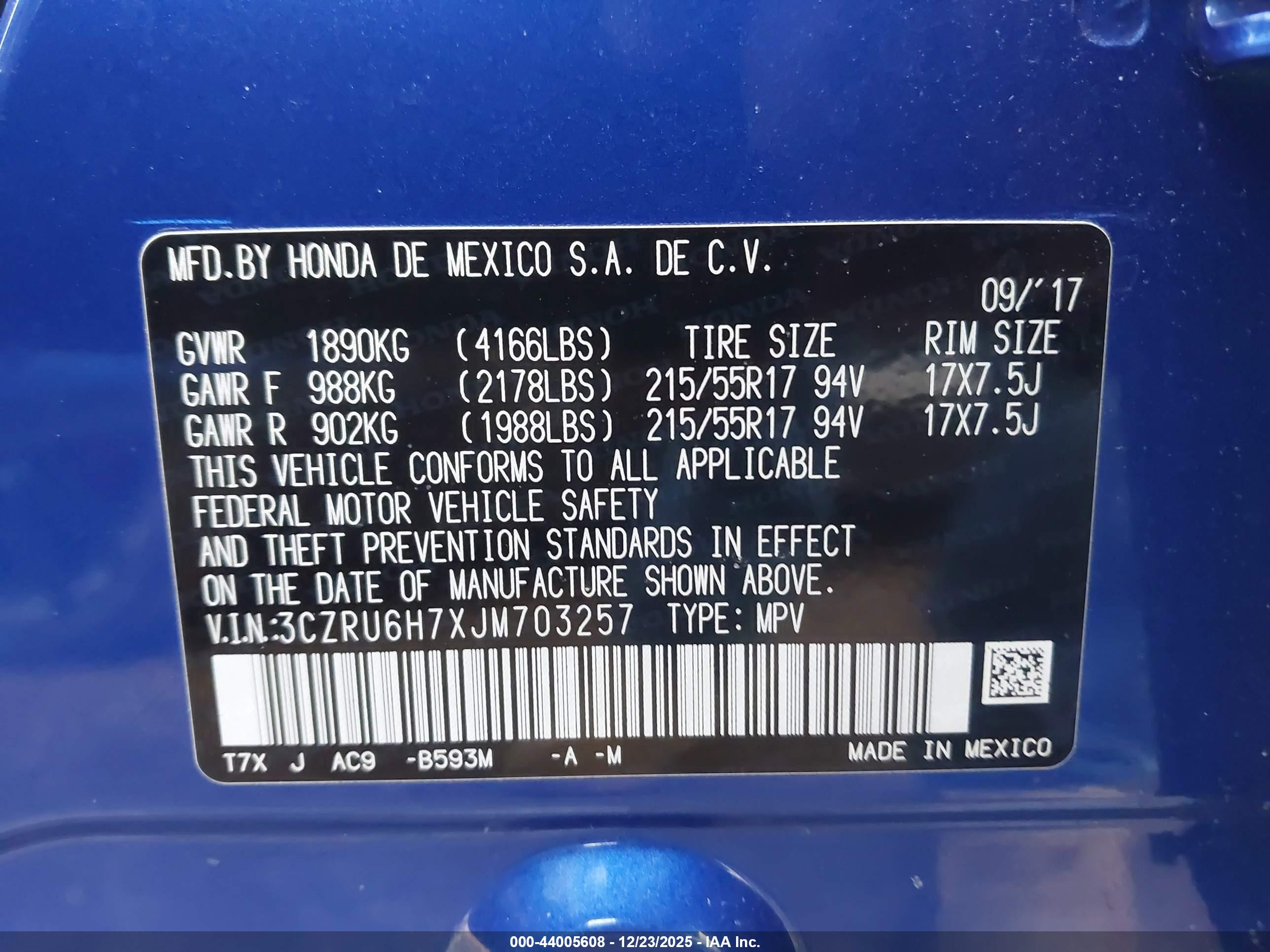 HONDA HR-V image 9