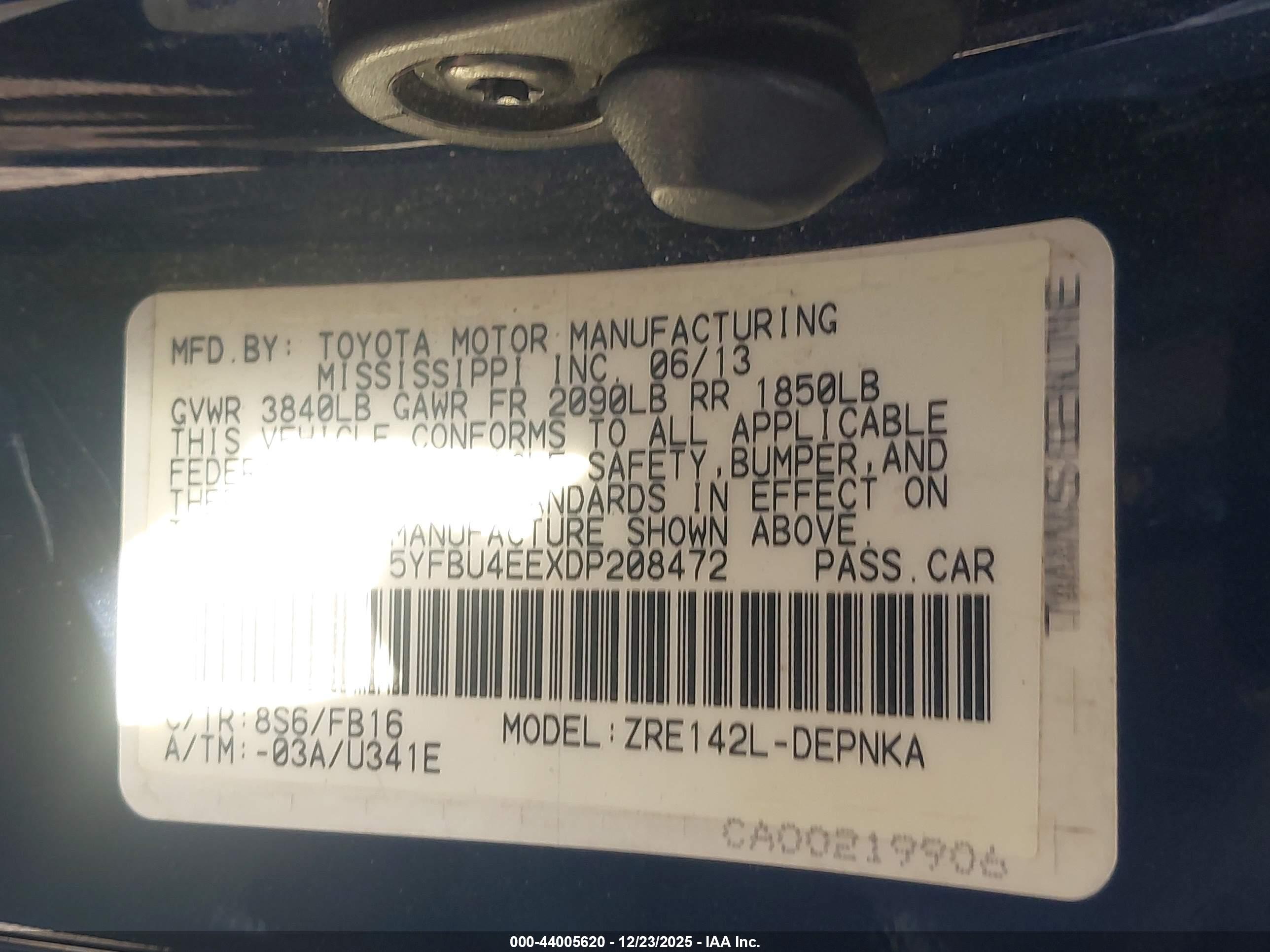 TOYOTA COROLLA image 9