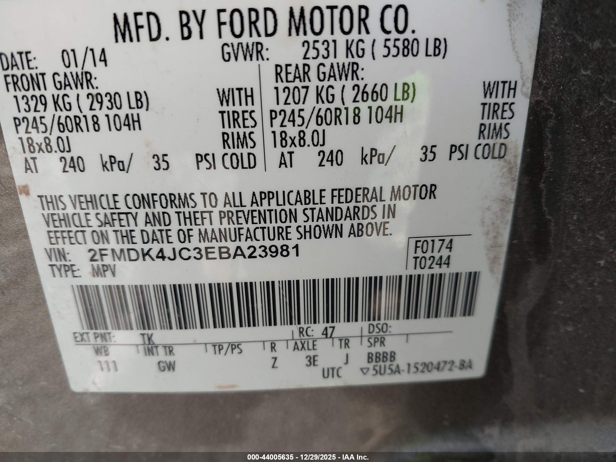 FORD EDGE image 9
