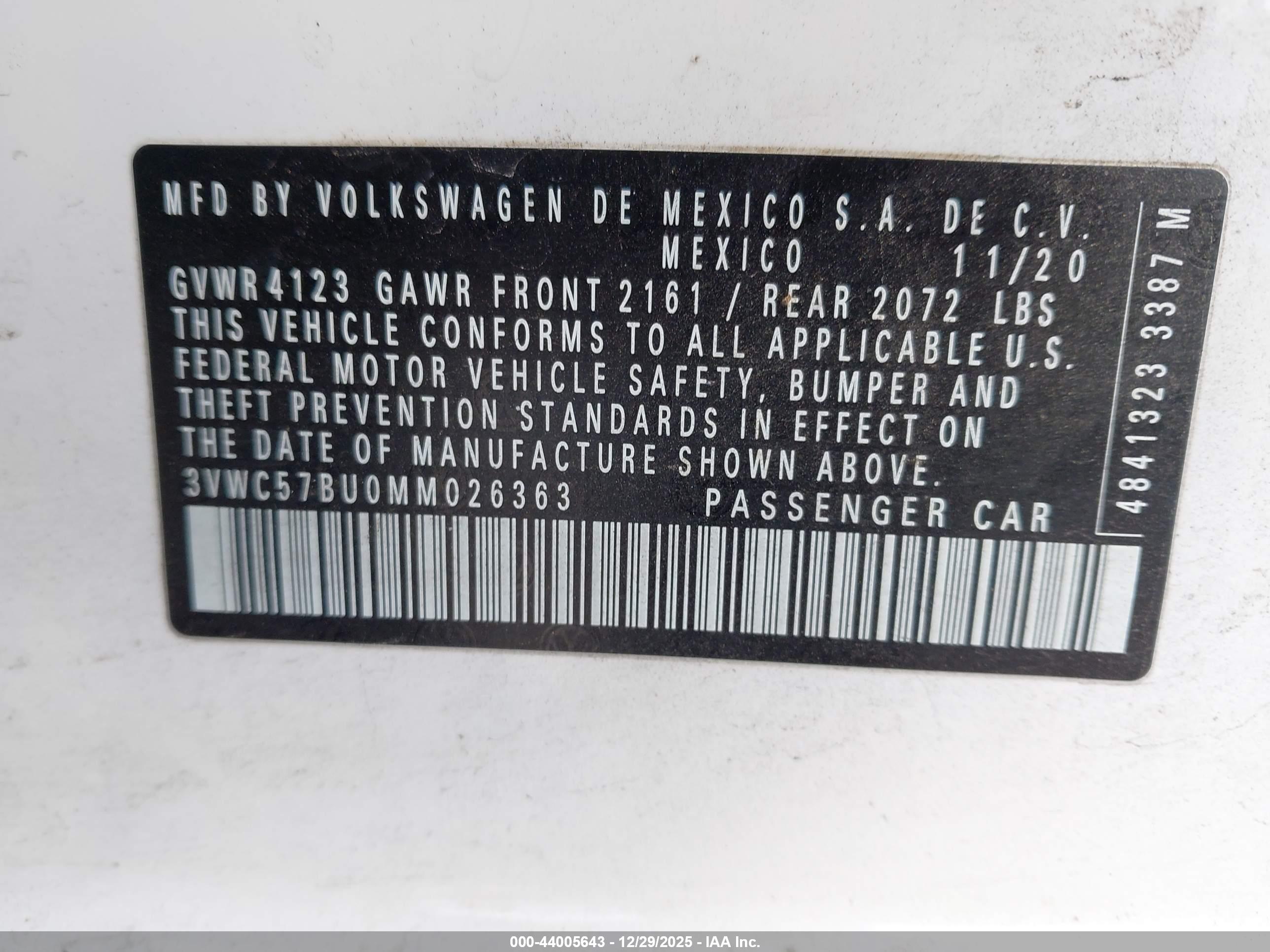 VOLKSWAGEN JETTA image 9