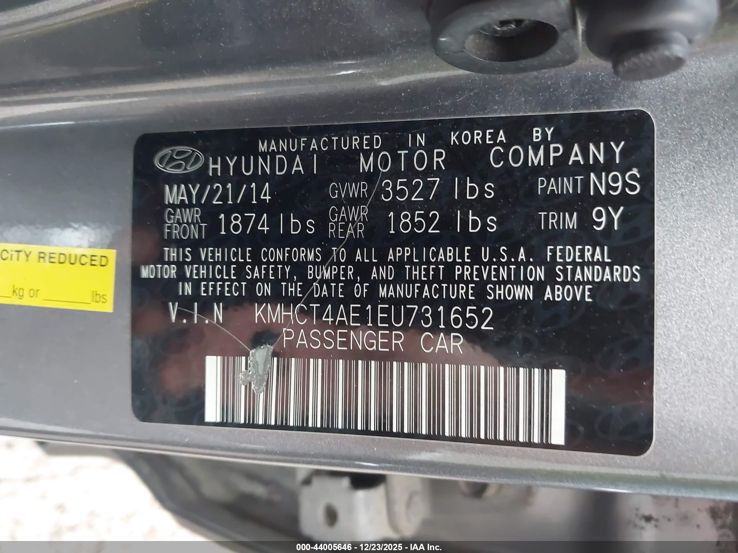 HYUNDAI ACCENT image 9
