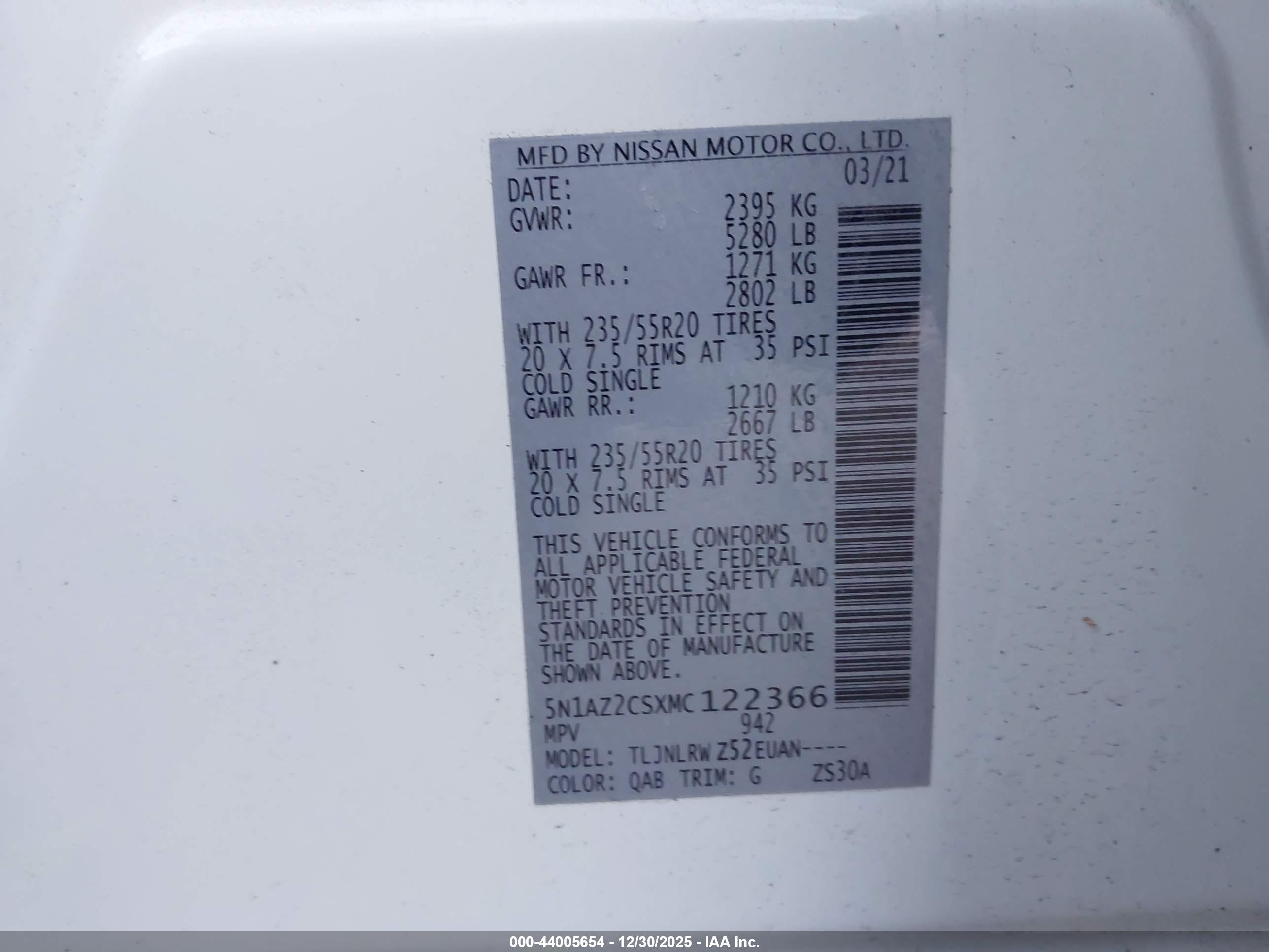 NISSAN MURANO image 9