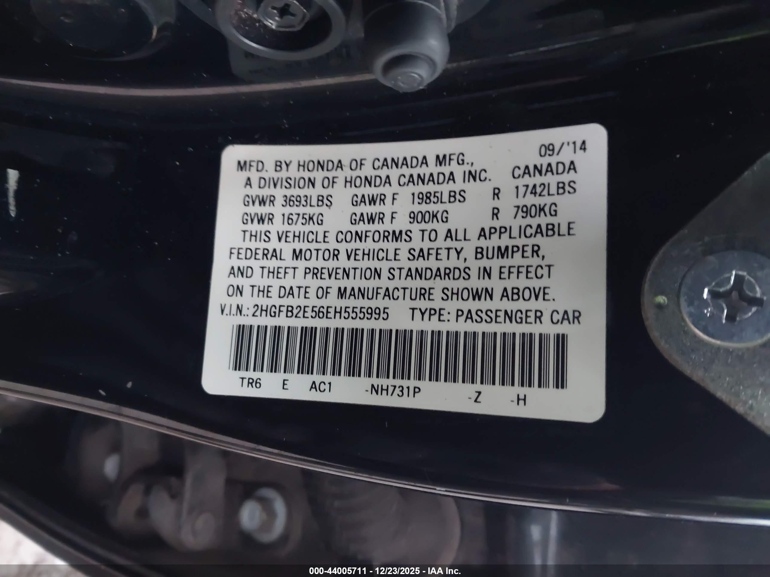 HONDA CIVIC image 9