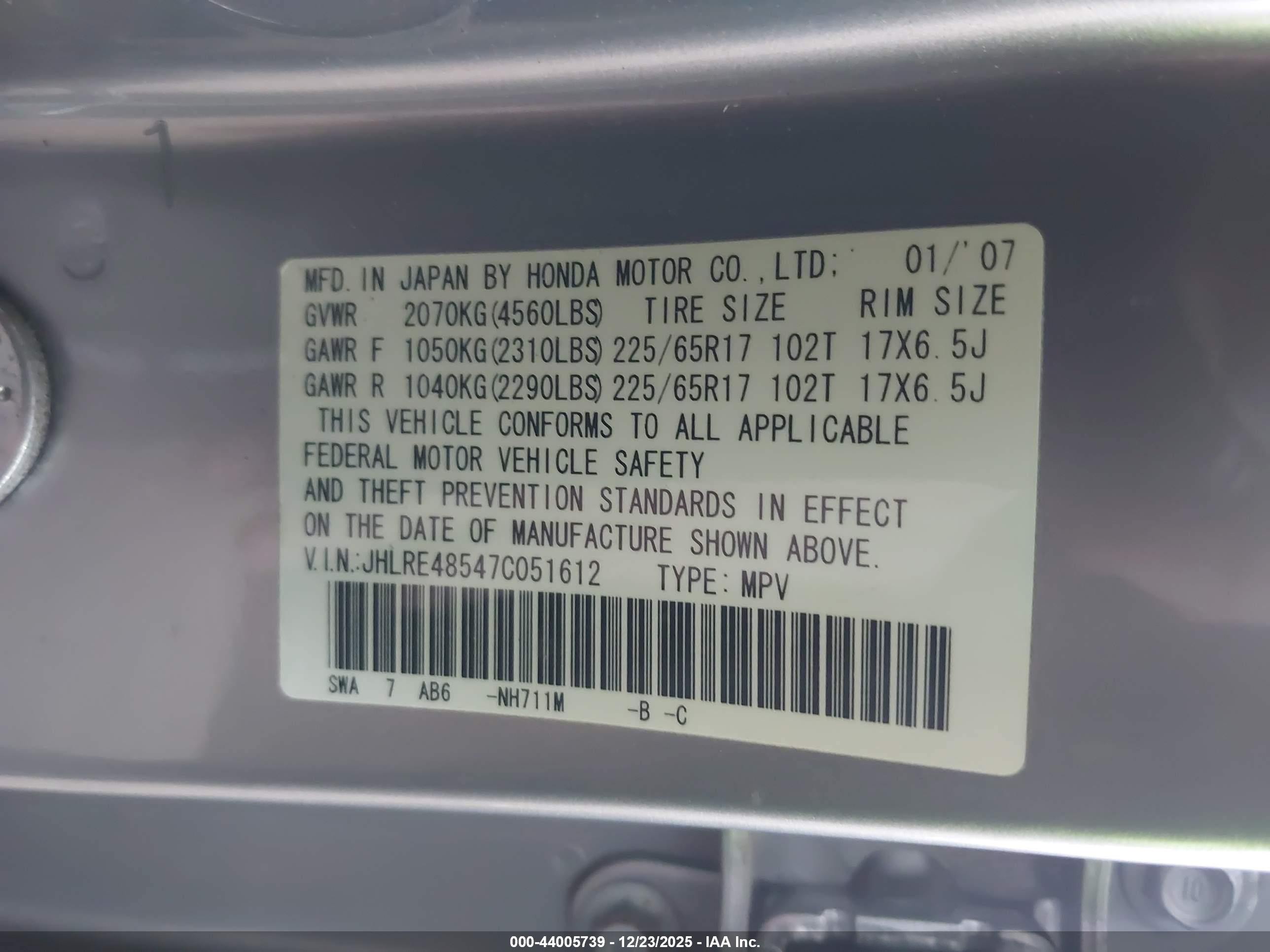 HONDA CR-V image 9