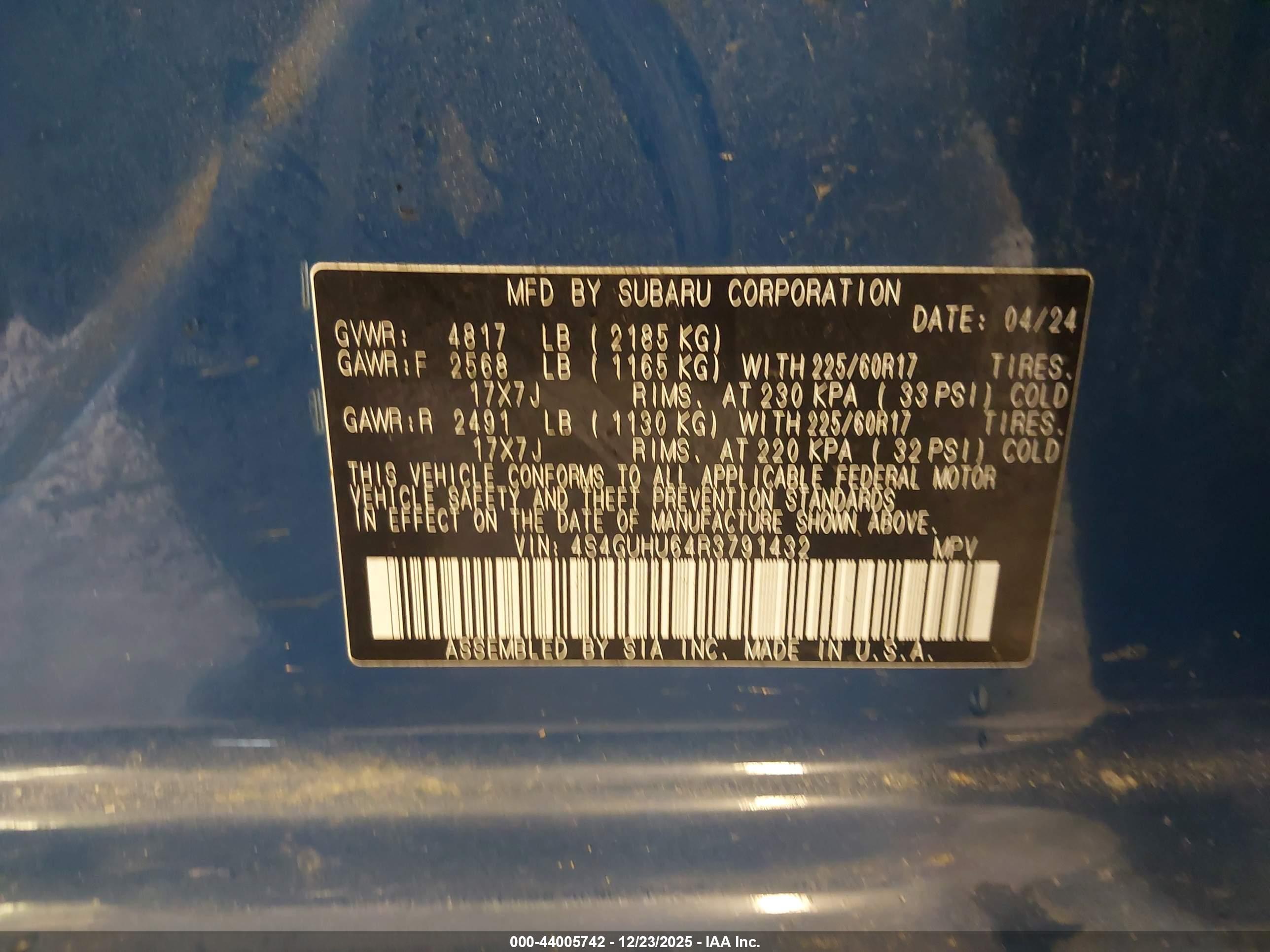 SUBARU CROSSTREK image 9