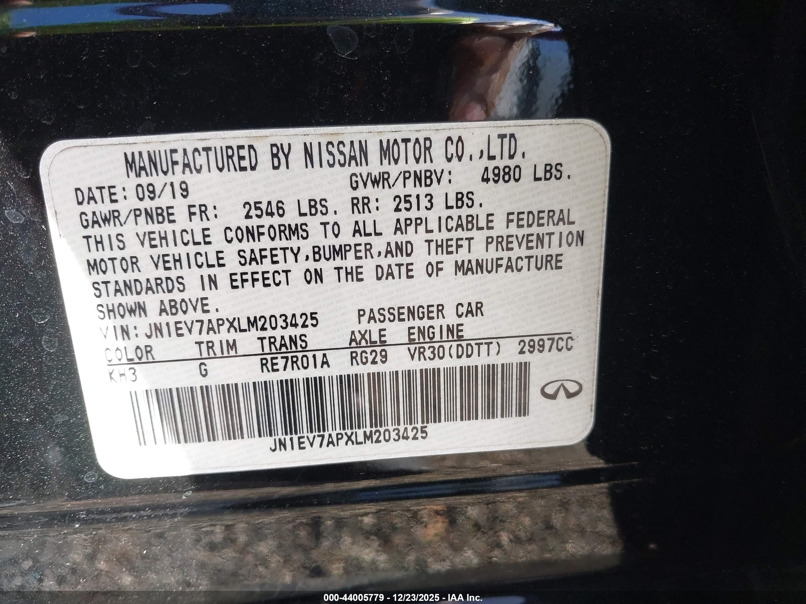 INFINITI Q50 image 9