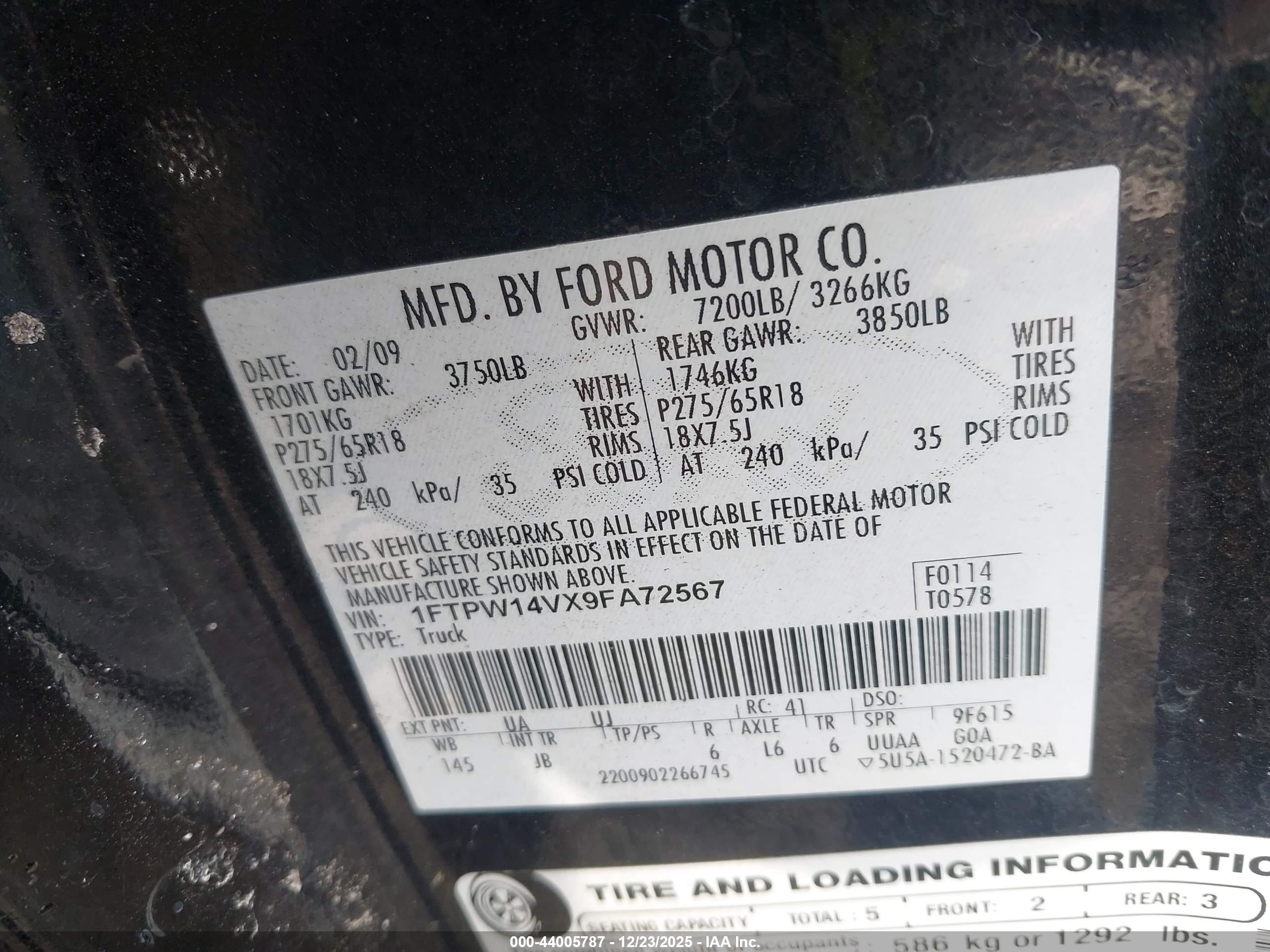 FORD F-150 image 9