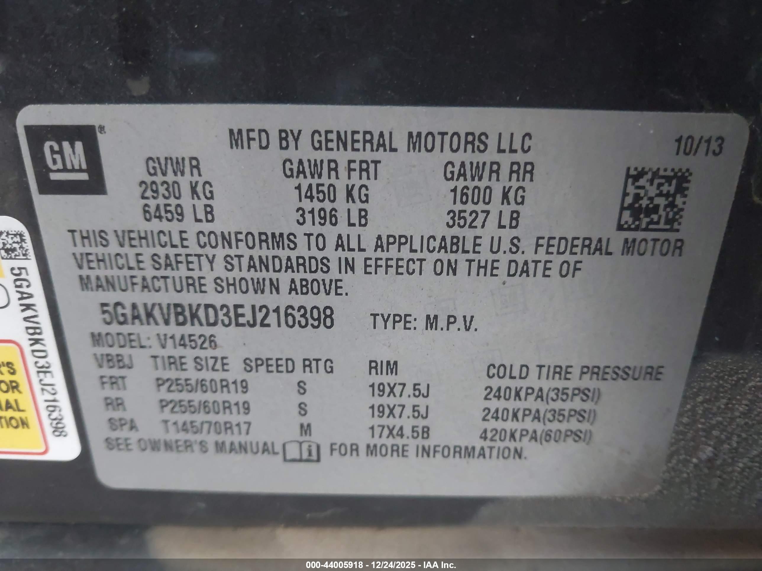 BUICK ENCLAVE image 9