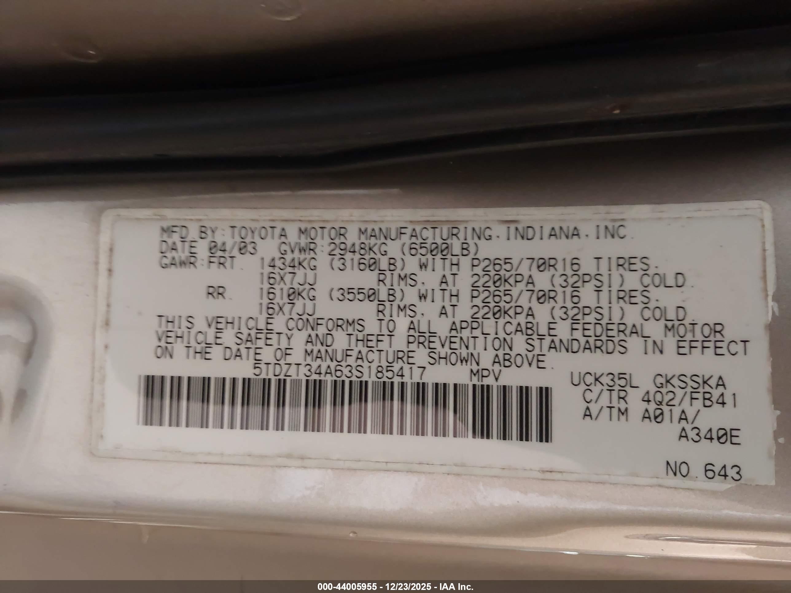 TOYOTA SEQUOIA image 9