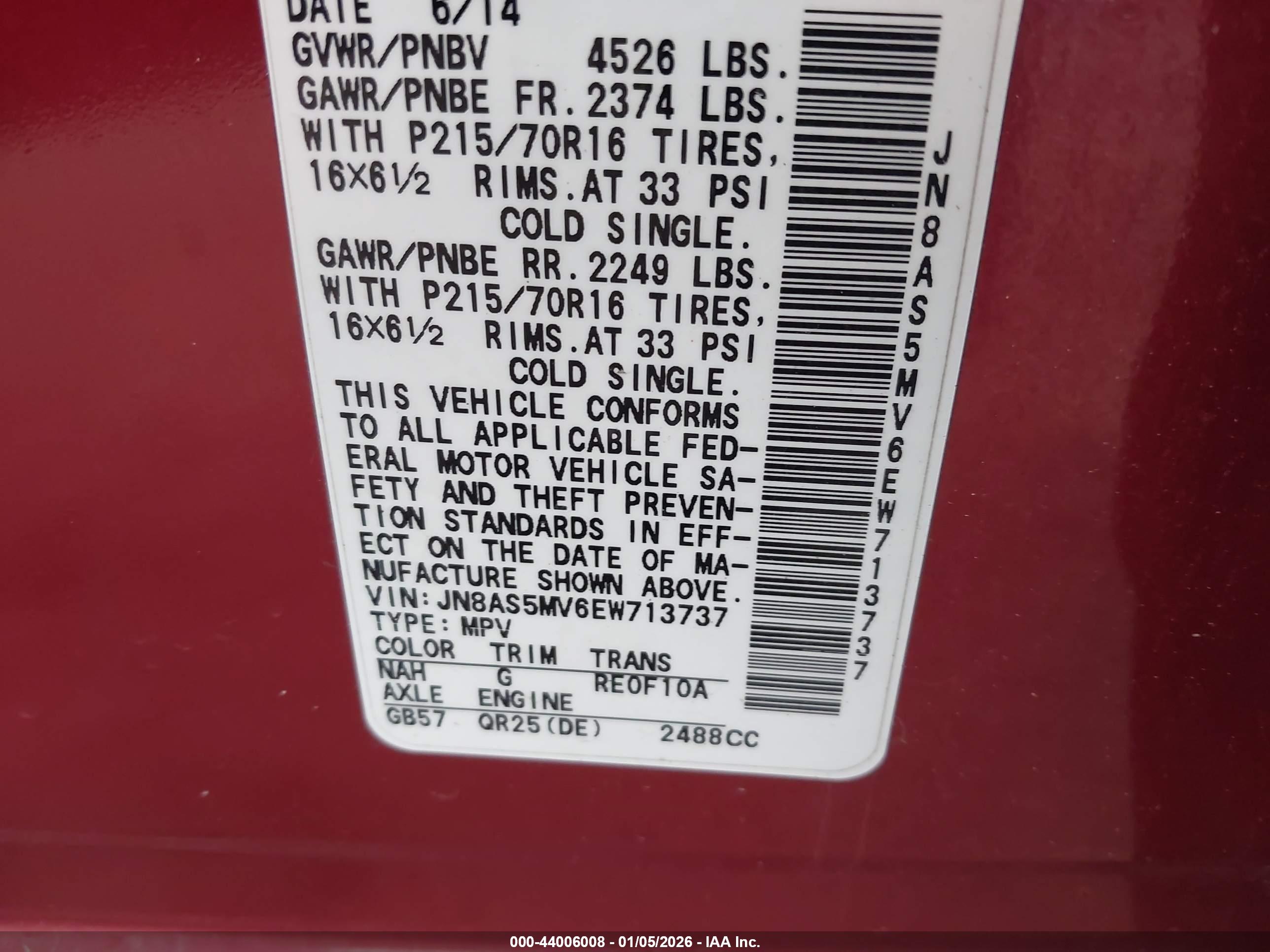 NISSAN ROGUE image 9