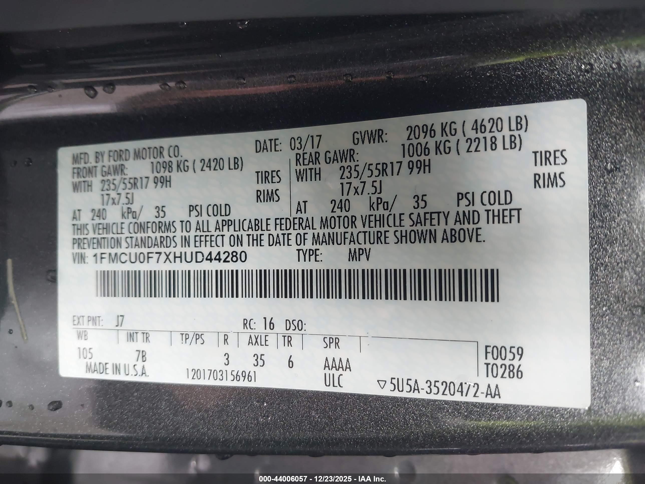 FORD ESCAPE image 9