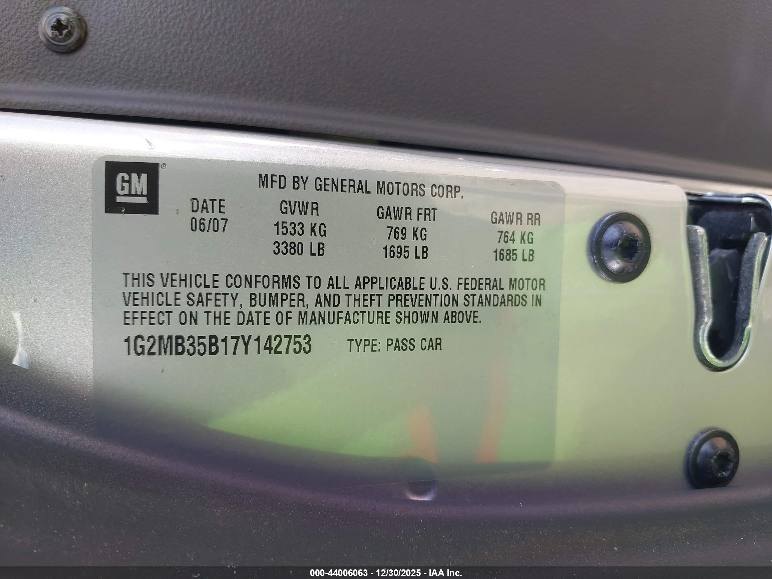 PONTIAC SOLSTICE image 9