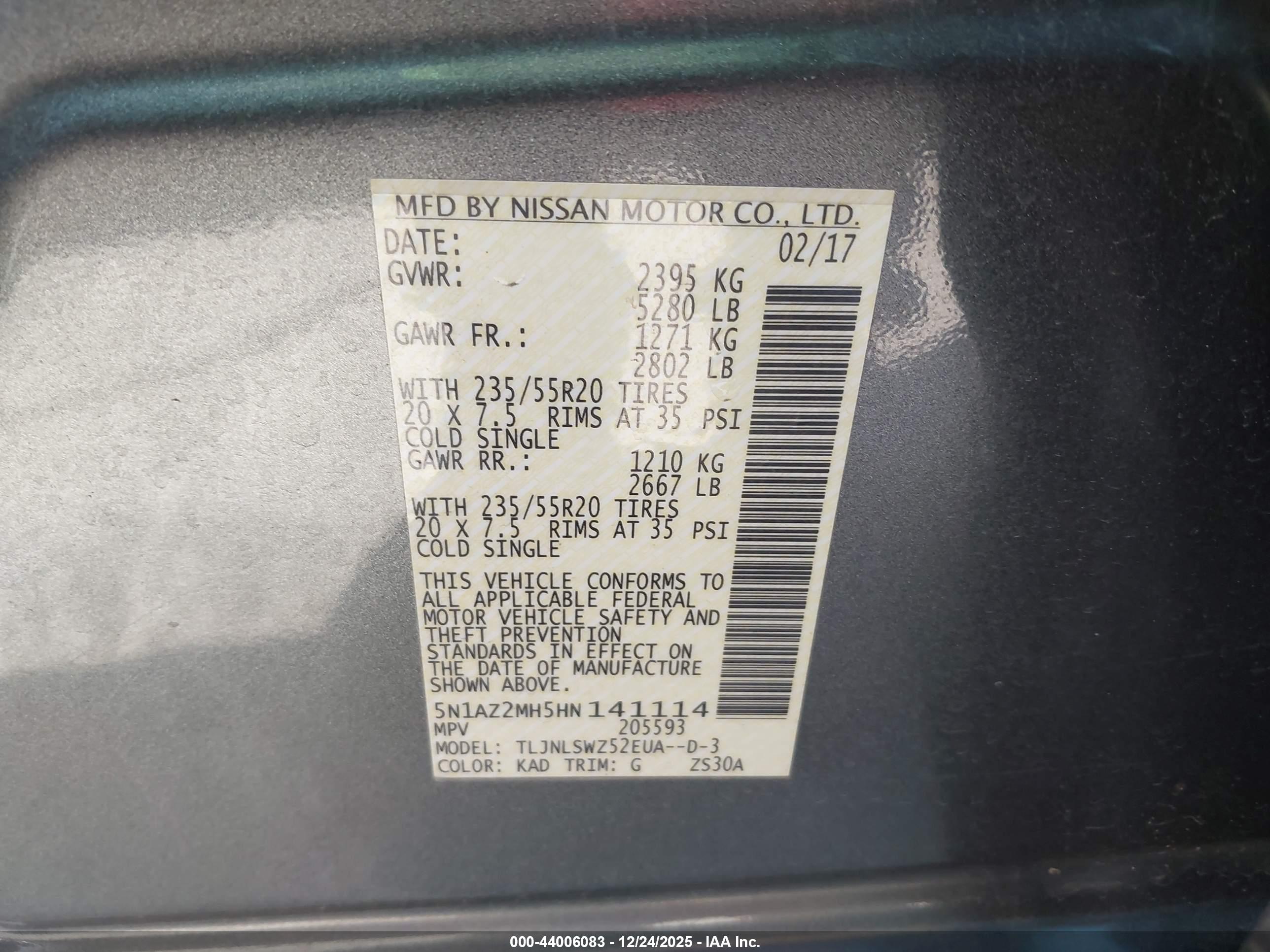 NISSAN MURANO image 9