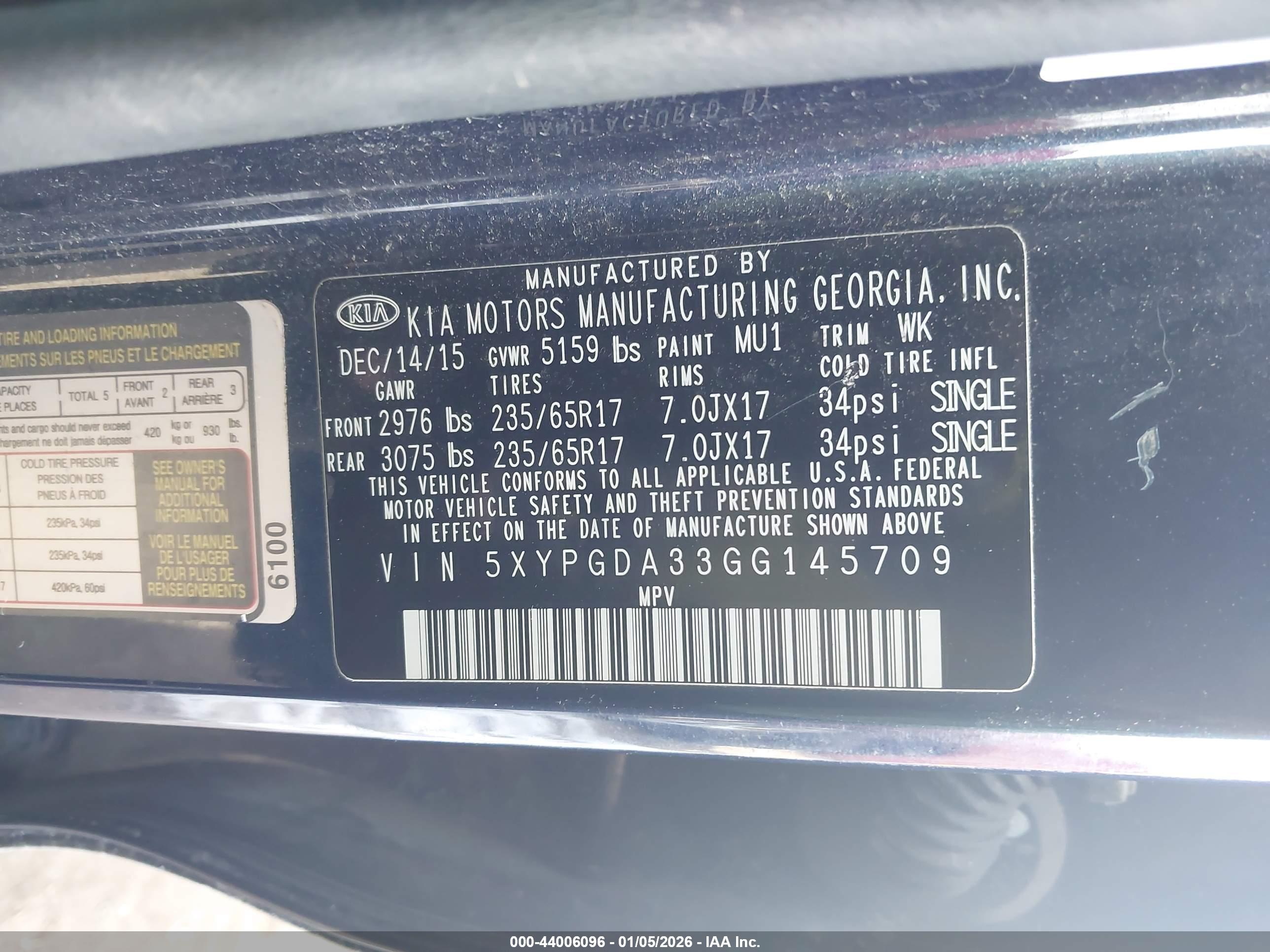 KIA SORENTO image 9